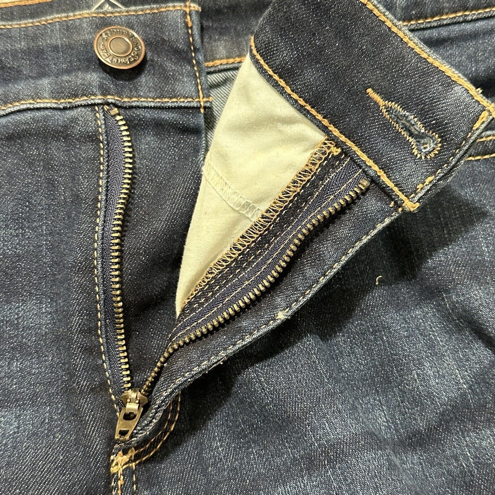 St. Johns Bay St. John's Bay 14 Skinny Leg High Rise Jeans Navy Blue Size 36" / US 14 / IT 50 - 5 Thumbnail