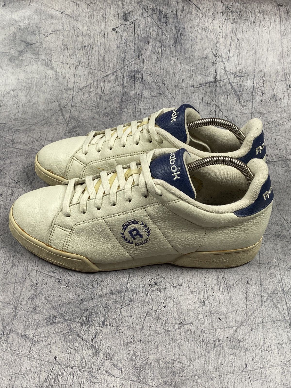 Reebok Vintage Reebok Y2K Drill Leather Sneakers Low Tops Size US 11.5 / EU 44-45 - 6 Thumbnail