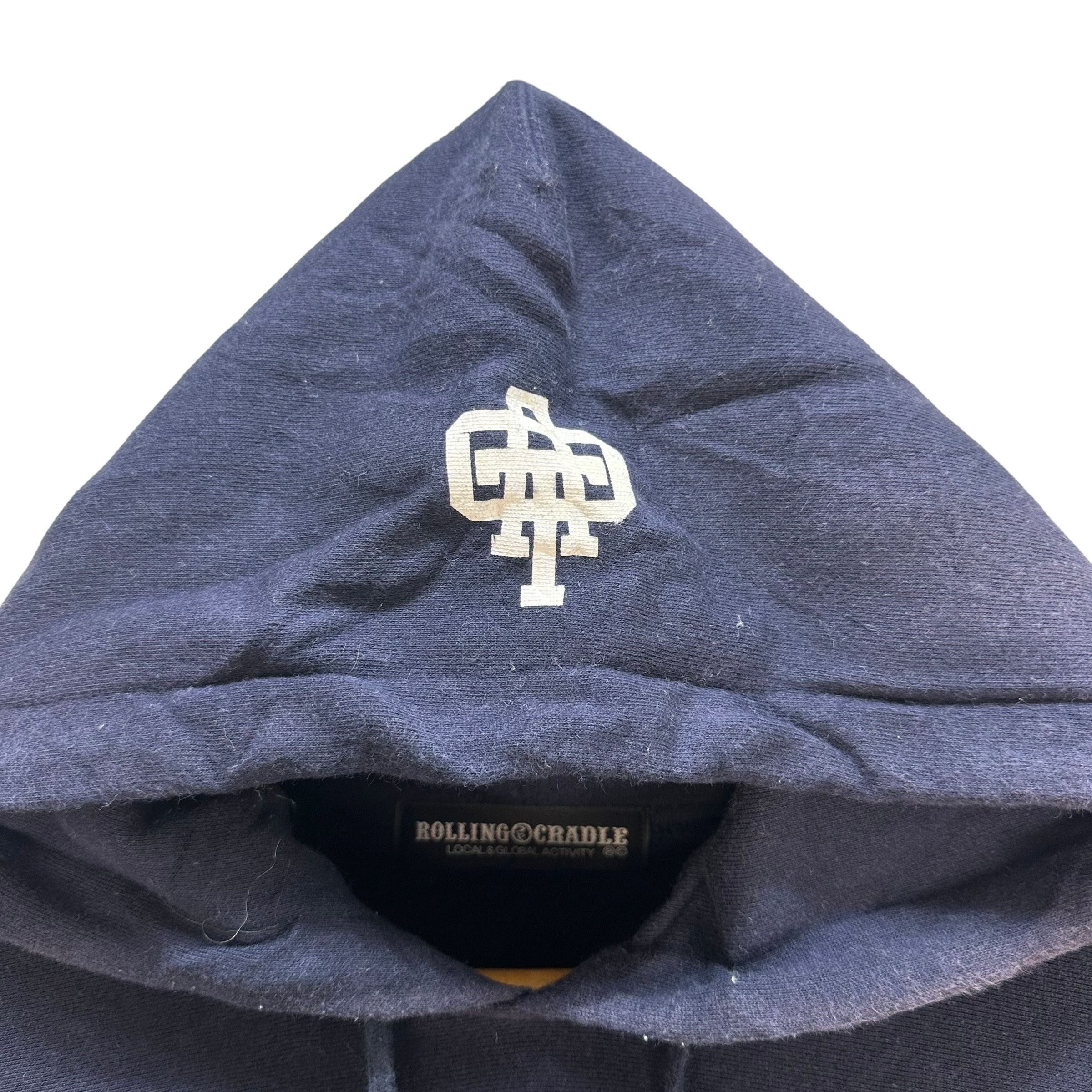 Japanese Brand ROLLING & CRADLE OVERARMTHROW Pullover Hoodies #A5-0127 Size US S / EU 44-46 / 1 - 3 Thumbnail
