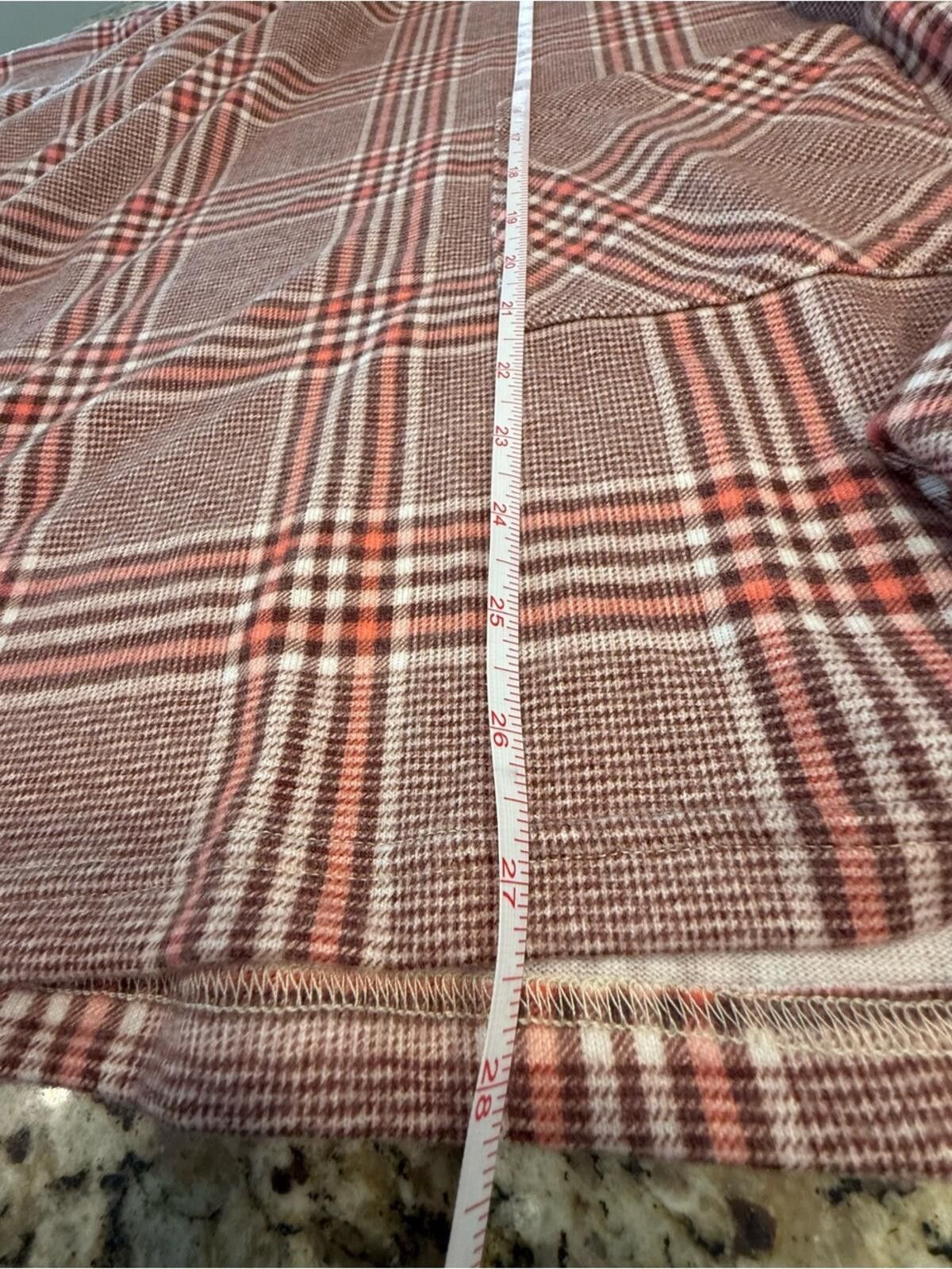 Michael Kors Kori America plaid cowl neck cape pockets buttery soft SZ SM Size S / US 4 / IT 40 - 9 Thumbnail