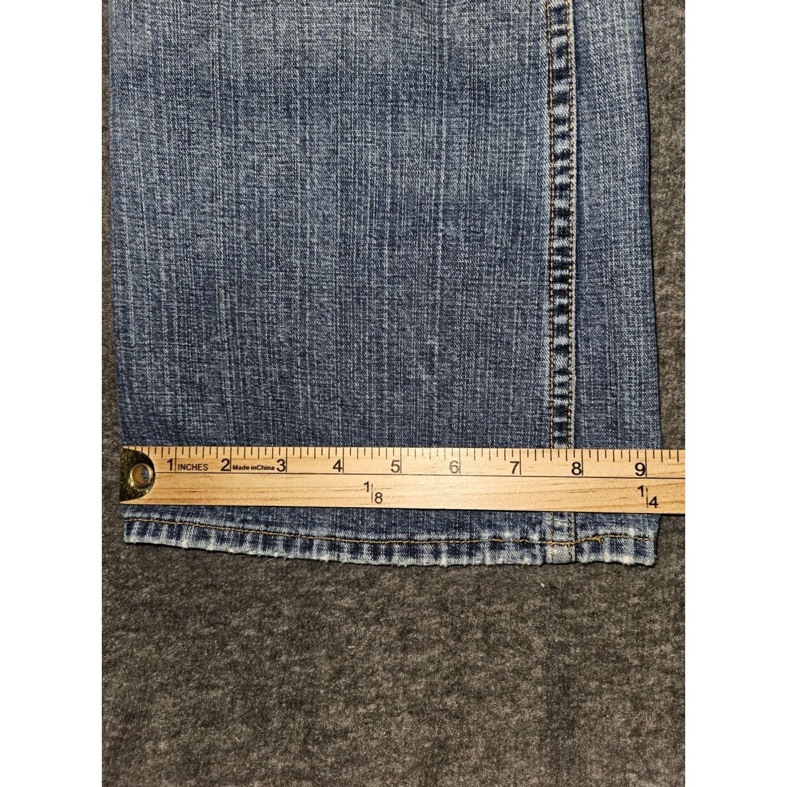 Vintage VINTAGE Buckle Jeans Bootscut Women's 27 Low Rise Denim Preppy Distressed 30 Inseam 28 Waist Blue United States Buckle BKE Regular Size 27" / US 4 / IT 40 - 7 Thumbnail