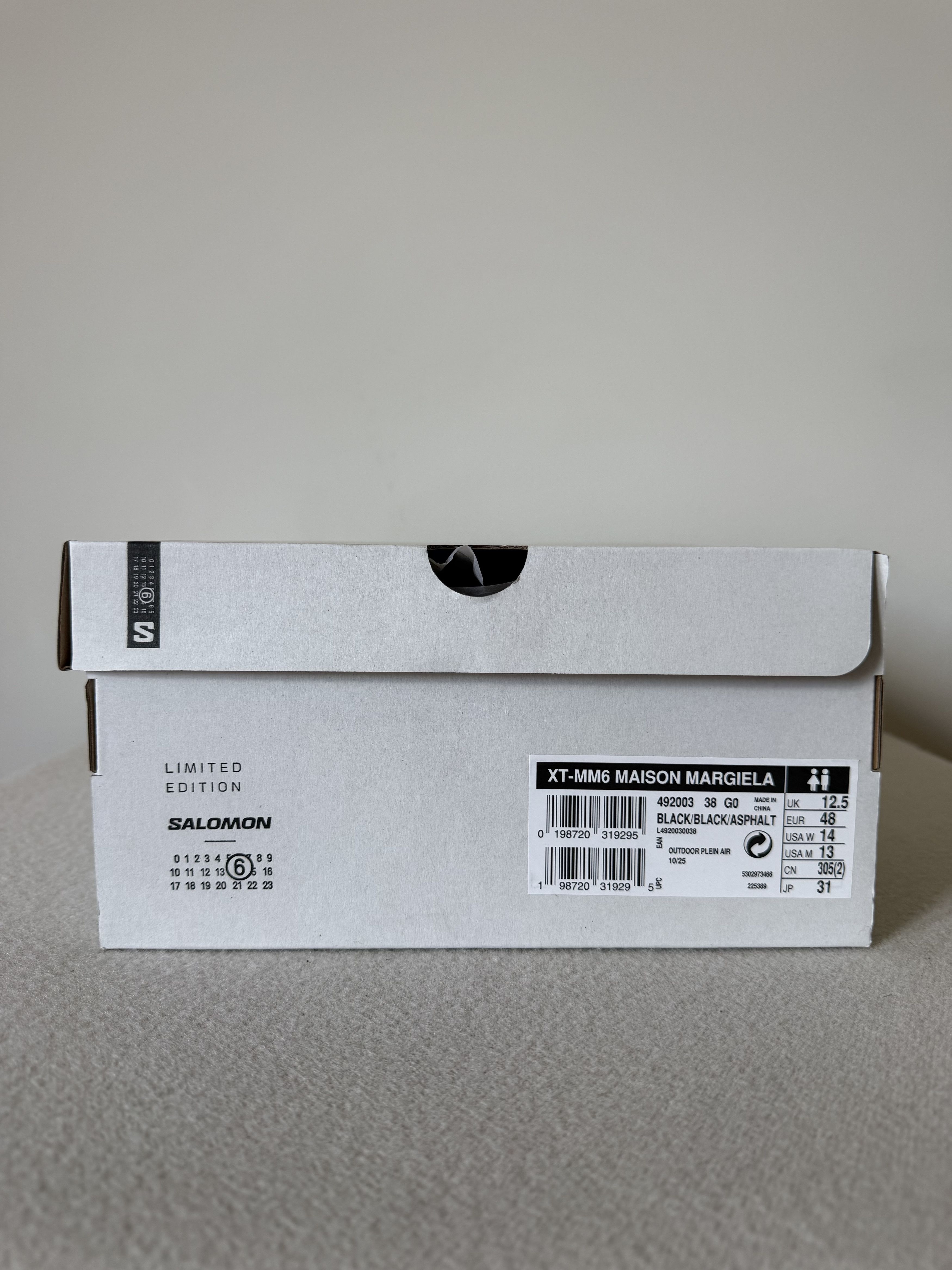 Maison Margiela × Salomon MM6 Maison Margiela Salomon XT-MM6 in Black Size US 13 / EU 46 - 7 Thumbnail