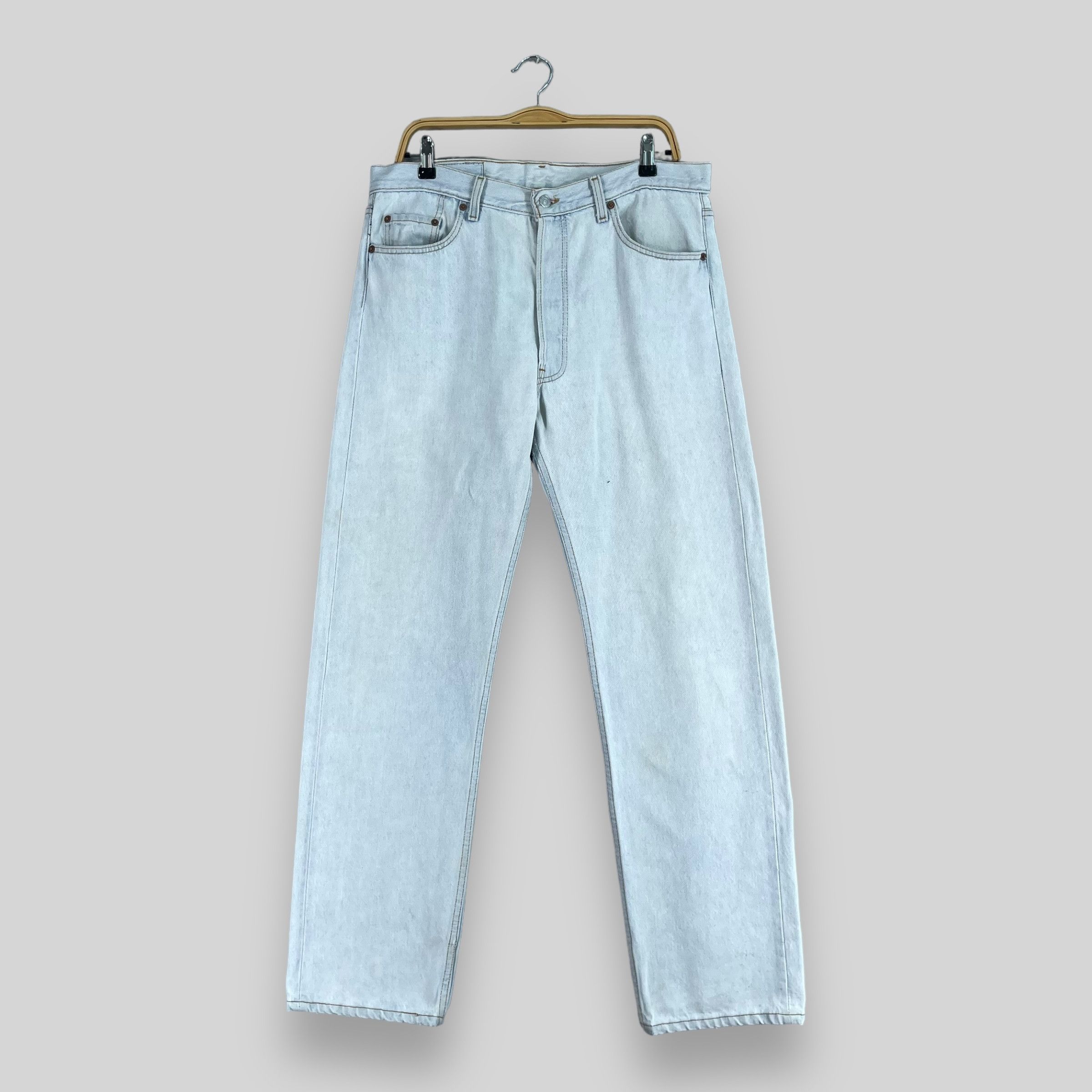 Levi's × Vintage Size 35 Vintage Levis 501 Reconstruct Distressed Jeans Size US 35 - 1 Thumbnail