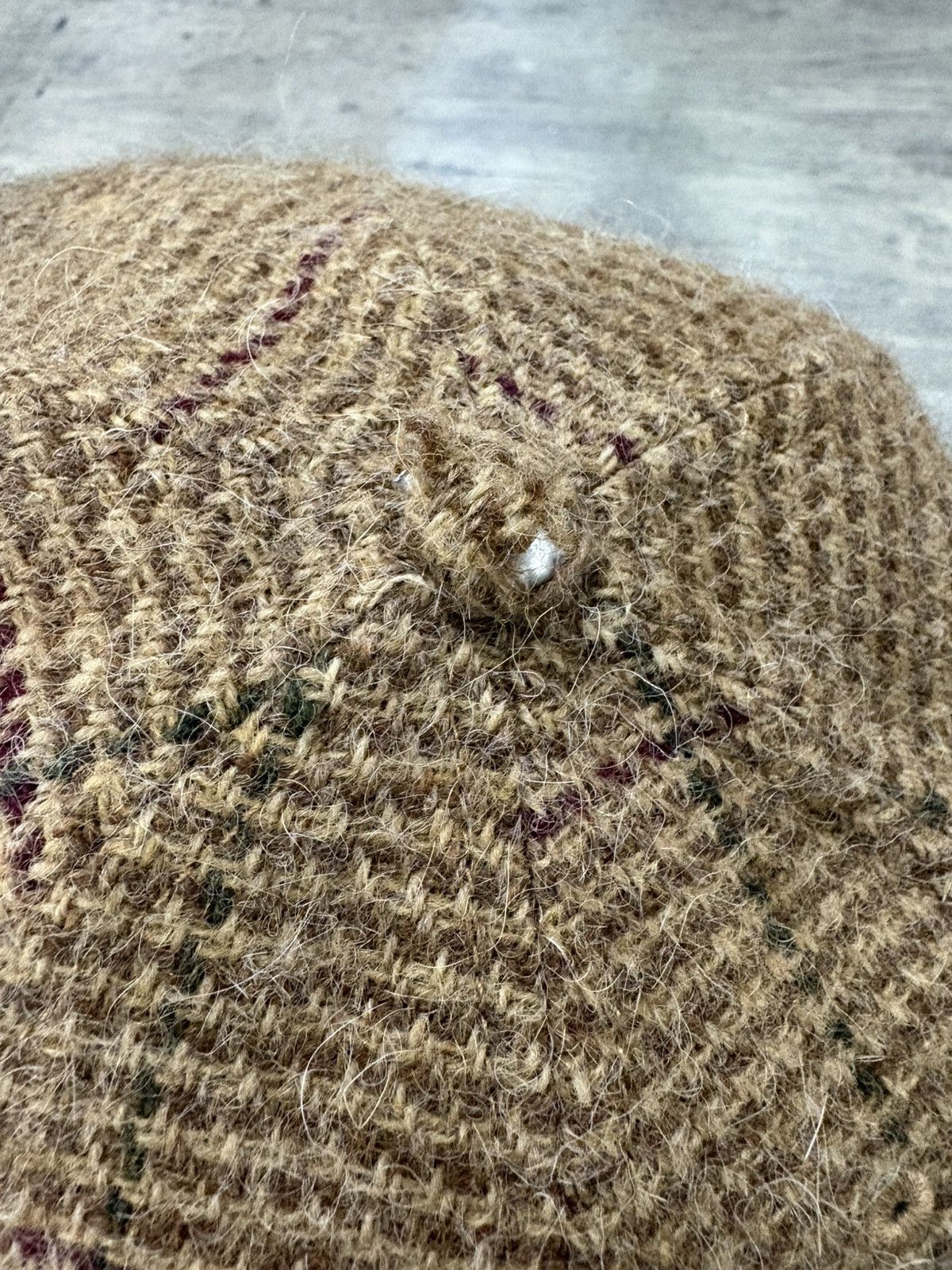 Polo Ralph Lauren Polo Ralph Lauren Wool Tweed Leather Baseball Hat Cap Size ONE SIZE - 4 Thumbnail