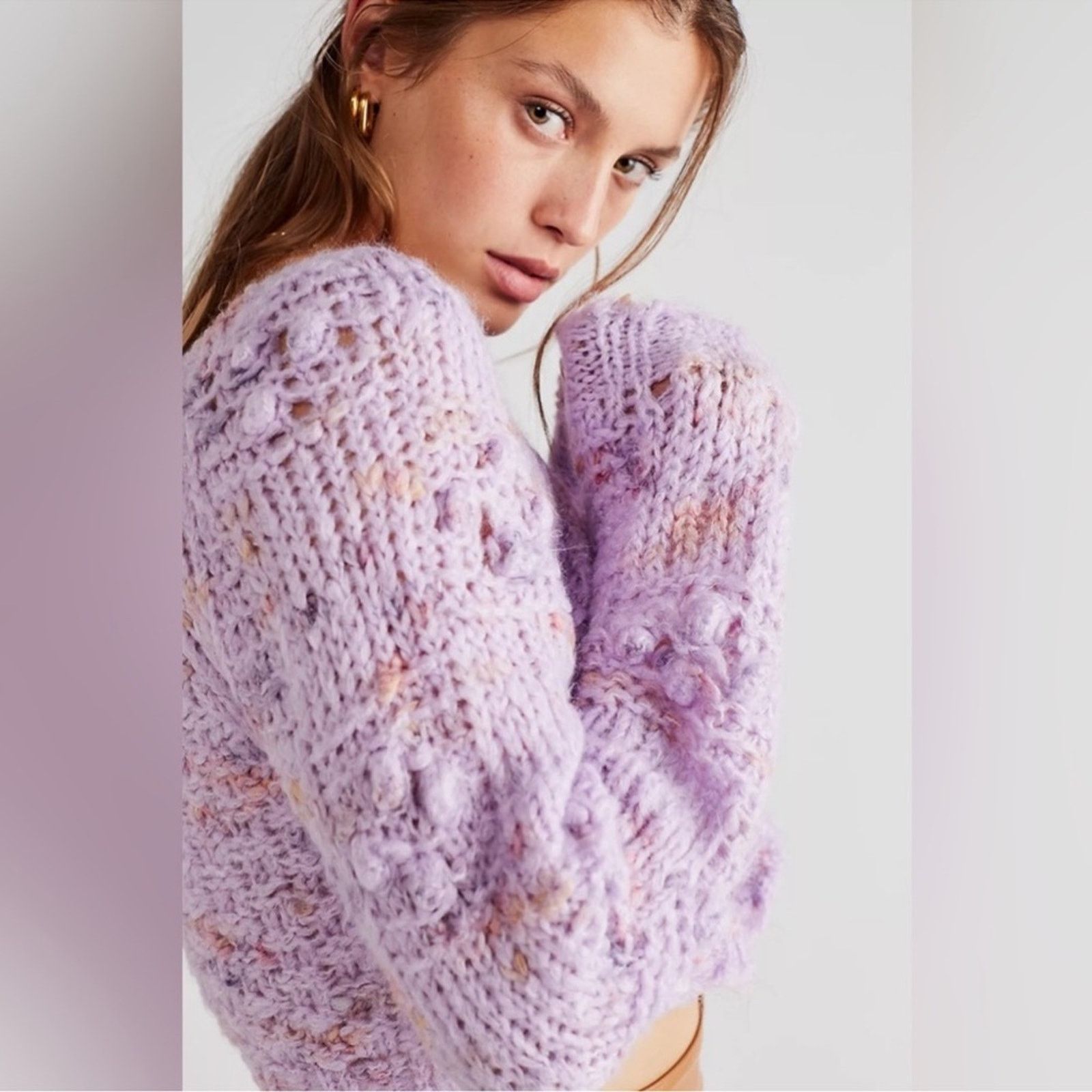 Free People 🎉LAST PIECE🎉FREE PEOPLE Sunset Cloud Pullover Size S / US 4 / IT 40 - 3 Thumbnail