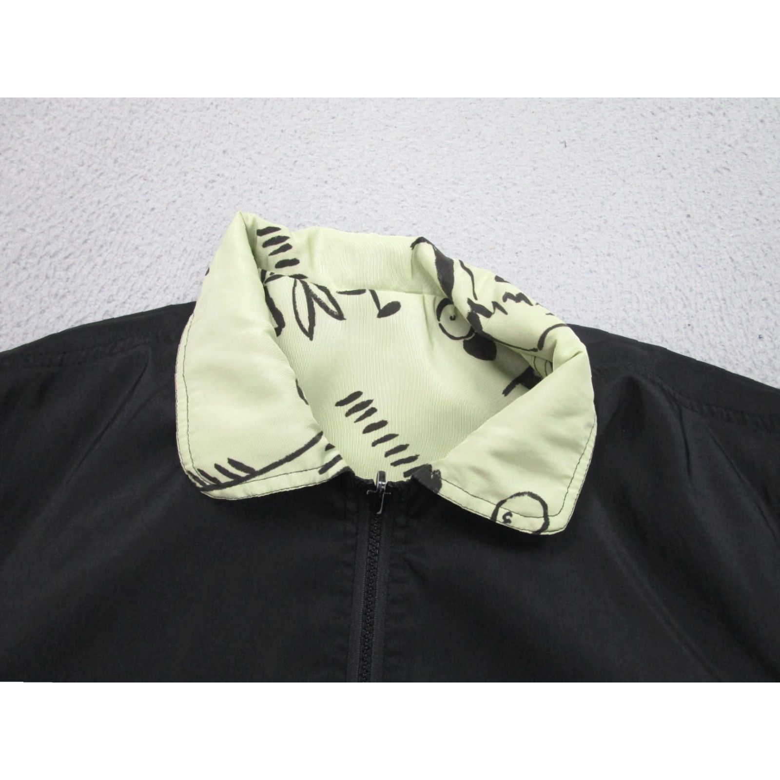 Rains Mycra Pac Jacket Womens S, M Black Green Reversible Zip Rain Coat Windbreaker Size M / US 6-8 / IT 42-44 - 3 Thumbnail