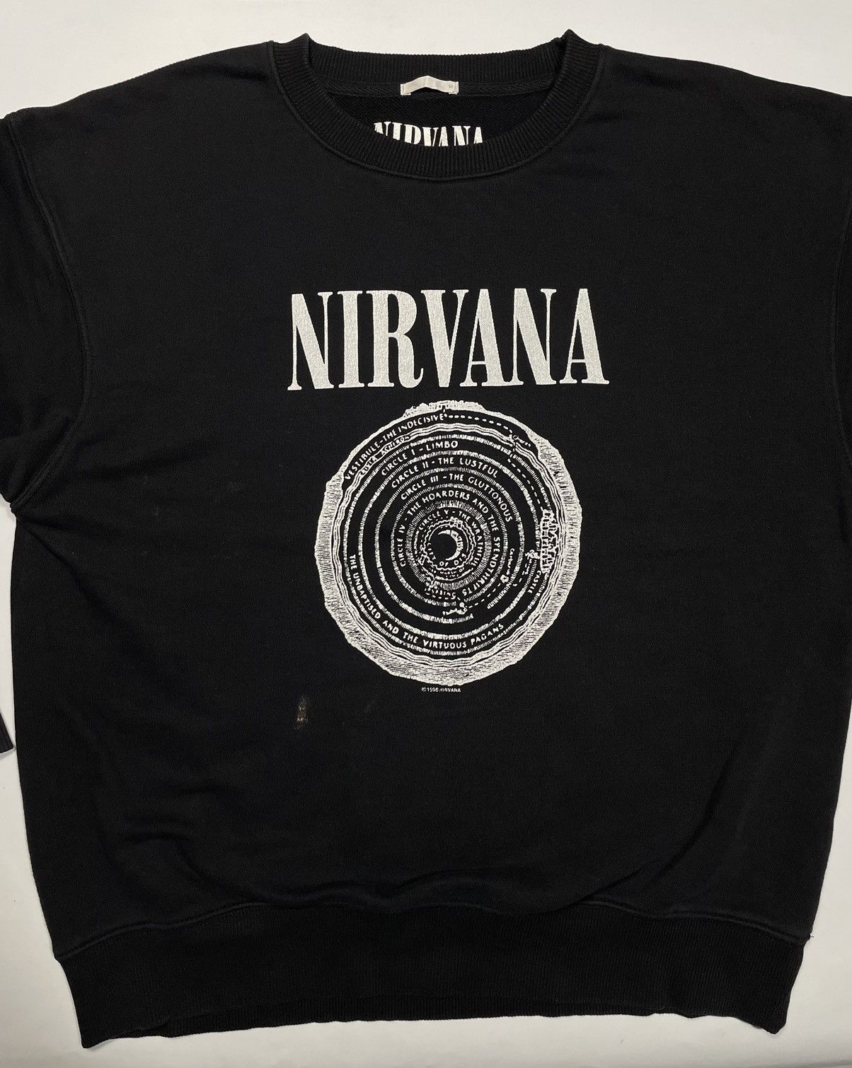Band Tees Nirvana Vestibule Sweatshirt Vintage style crewneck pullover Size US M / EU 48-50 / 2 - 3 Thumbnail
