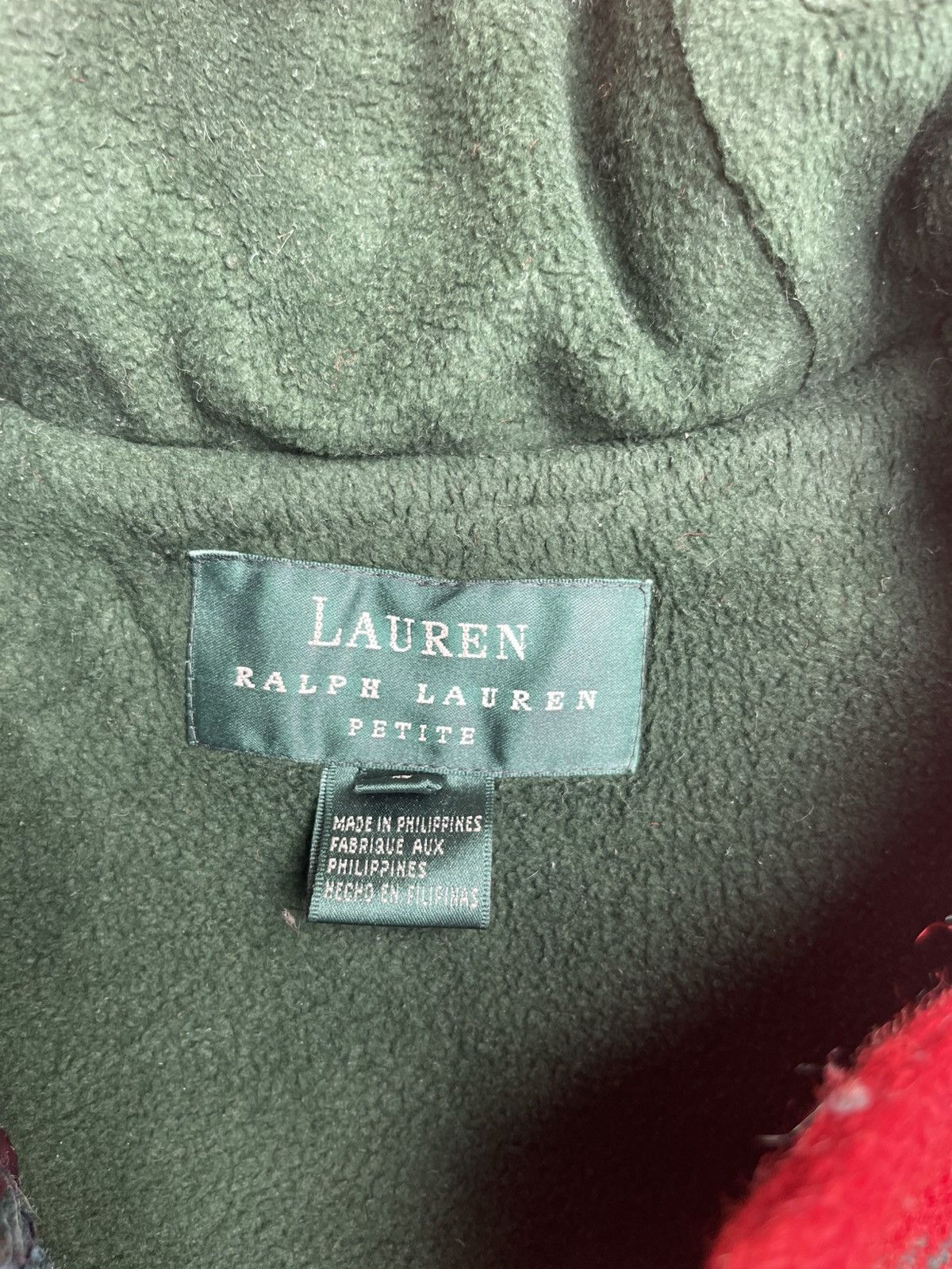 Ralph Lauren Vintage Lauren Ralph Lauren Plaid Toggle Coat Hooded Size M Size US M / EU 48-50 / 2 - 3 Thumbnail