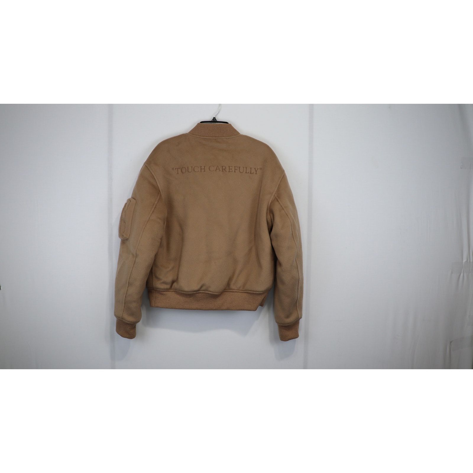 Off-White o1rshd1 " Touch Carefully " Jacket in Brown Size US M / EU 48-50 / 2 - 17 Thumbnail