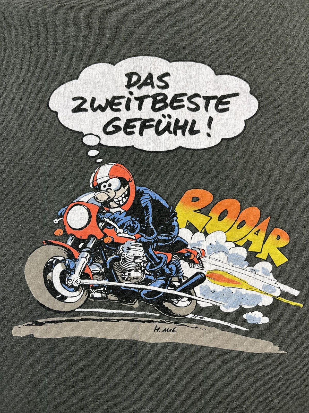 Band Tees Vintage Moto Roar Motorcycle Graphic Tee Oversize Size US L / EU 52-54 / 3 - 4 Thumbnail