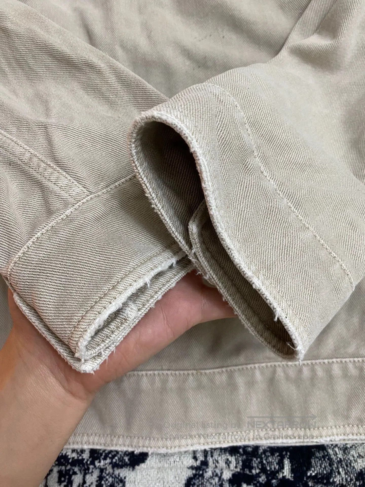 Fendi fendi denim jacket in beige color. Size US M / EU 48-50 / 2 - 5 Thumbnail