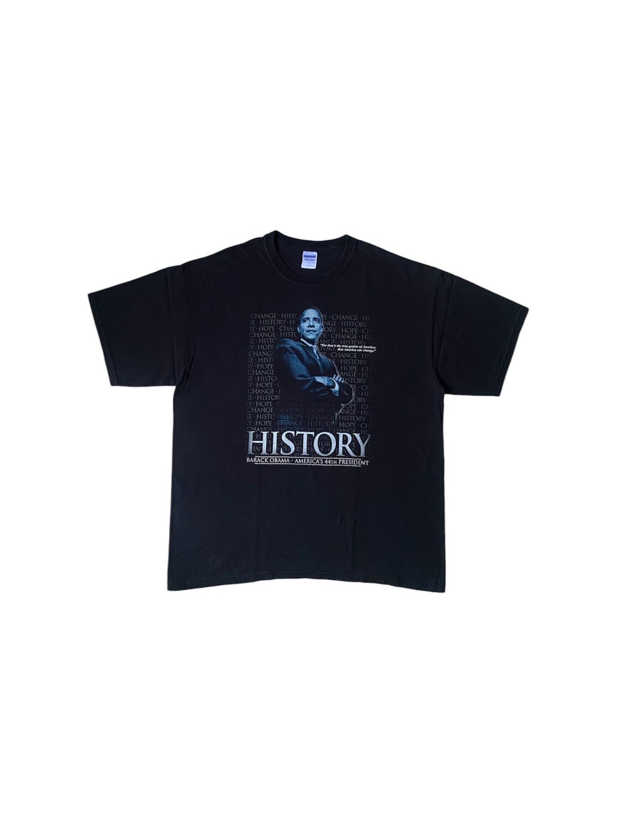 Vintage Barack obama, 44th President History tshirt Size US XL / EU 56 / 4 - 1 Thumbnail