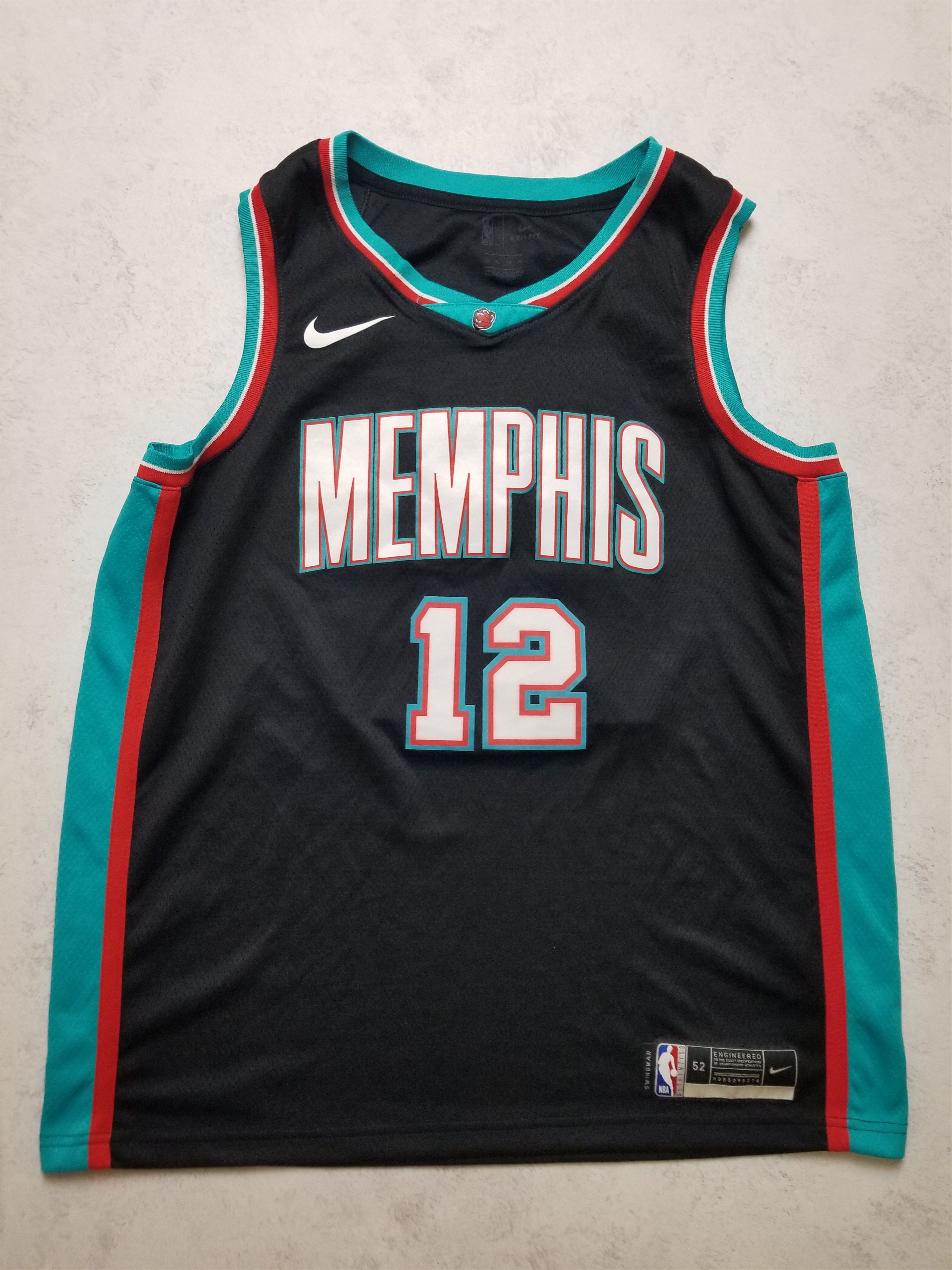 Memphis Grizzlies Ja Morant #12 Classic Edition Jersey