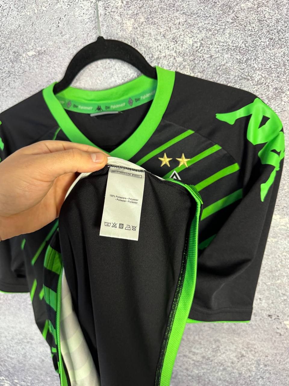 Kappa × Vintage PUSCHI Borussia Monchengladbach 2014/15 Kappa Soccer Jersey Size US M / EU 48-50 / 2 - 13 Thumbnail
