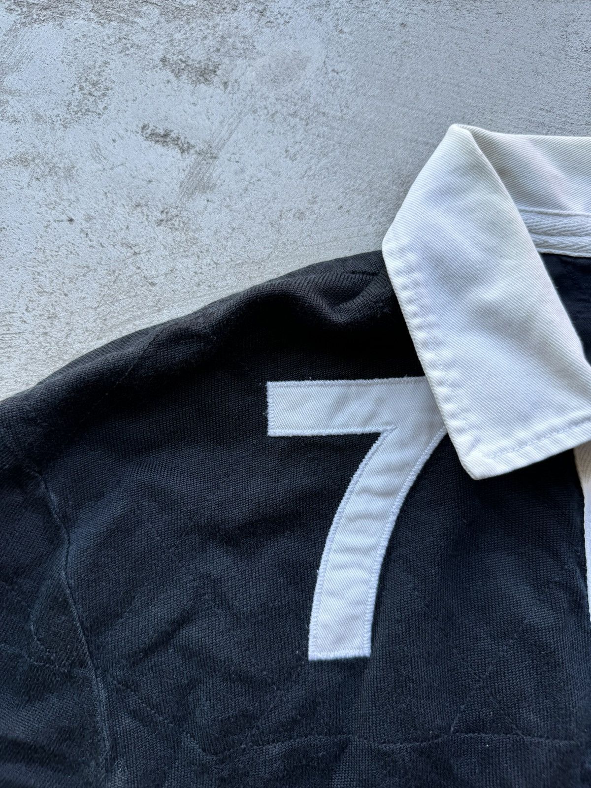 Polo Ralph Lauren × Ralph Lauren × Vintage Polo Ralph Lauren Vintage Rugby Longsleeve Hype Rare Size US XL / EU 56 / 4 - 3 Thumbnail