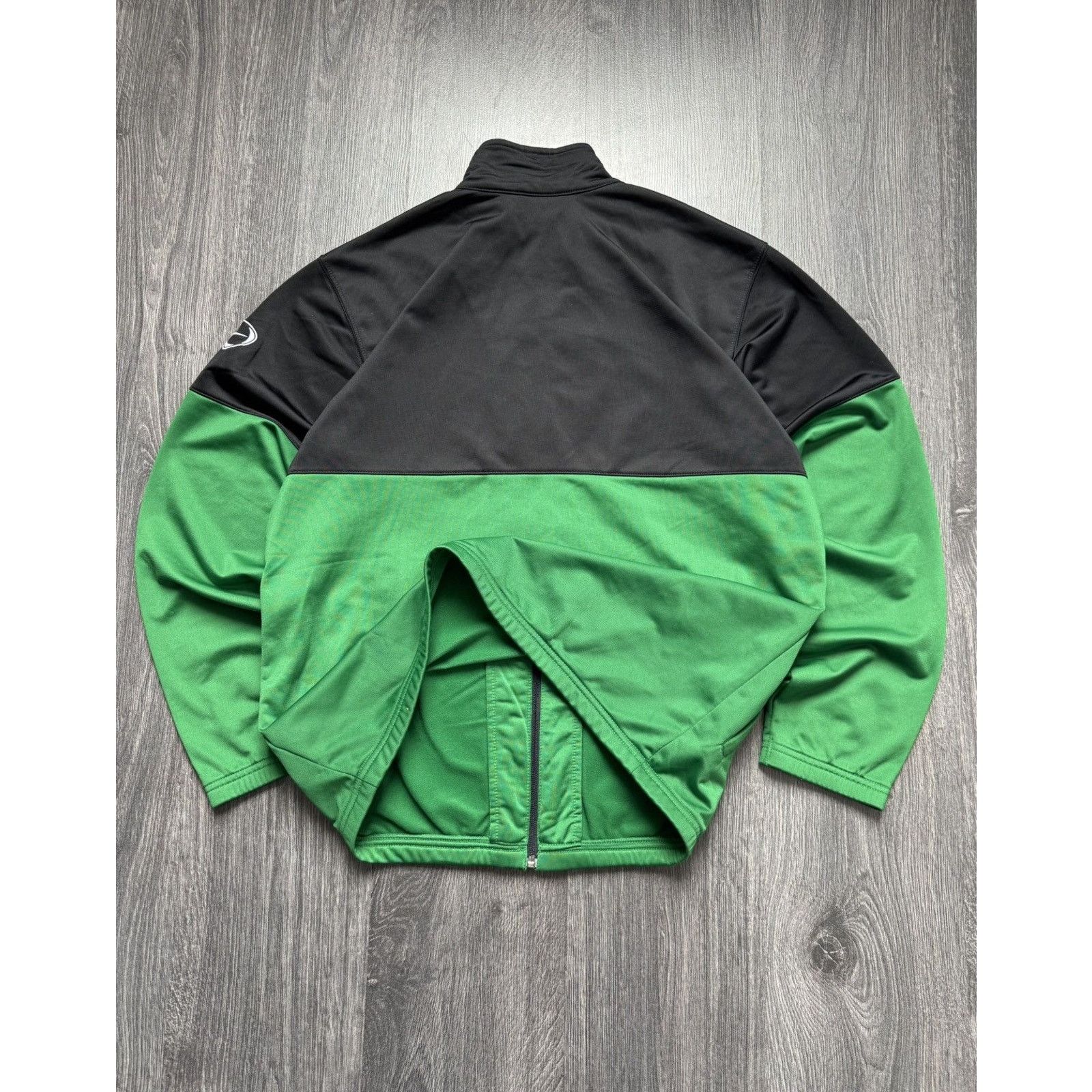 Nike × Vintage Vintage Nike Zip Up Swoosh Baggy Fit Size US M / EU 48-50 / 2 - 7 Thumbnail
