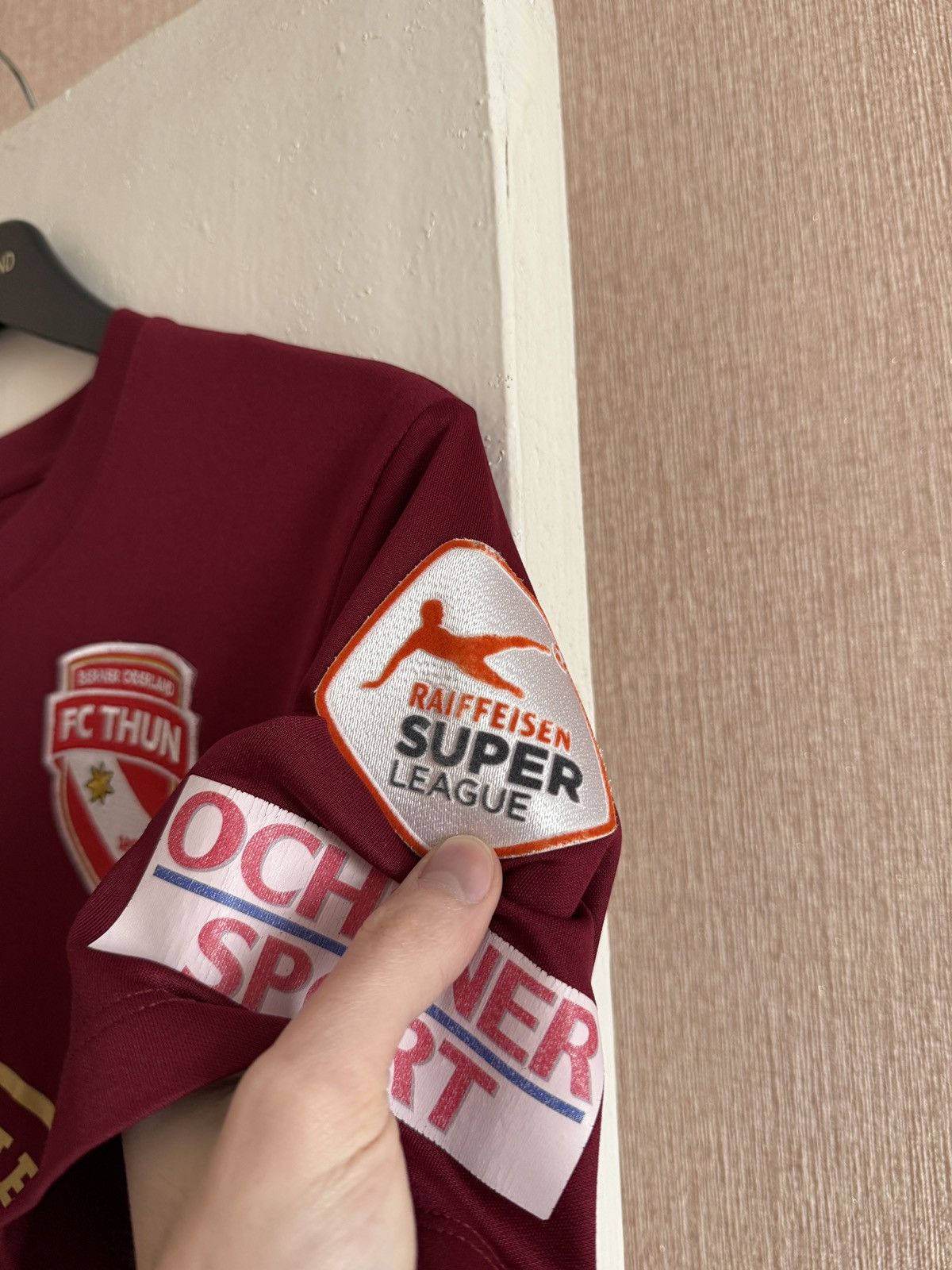 Nike Nike FC Thun Home Shirt Kablan #20 Swiss Super League Jersey Size US M / EU 48-50 / 2 - 6 Thumbnail