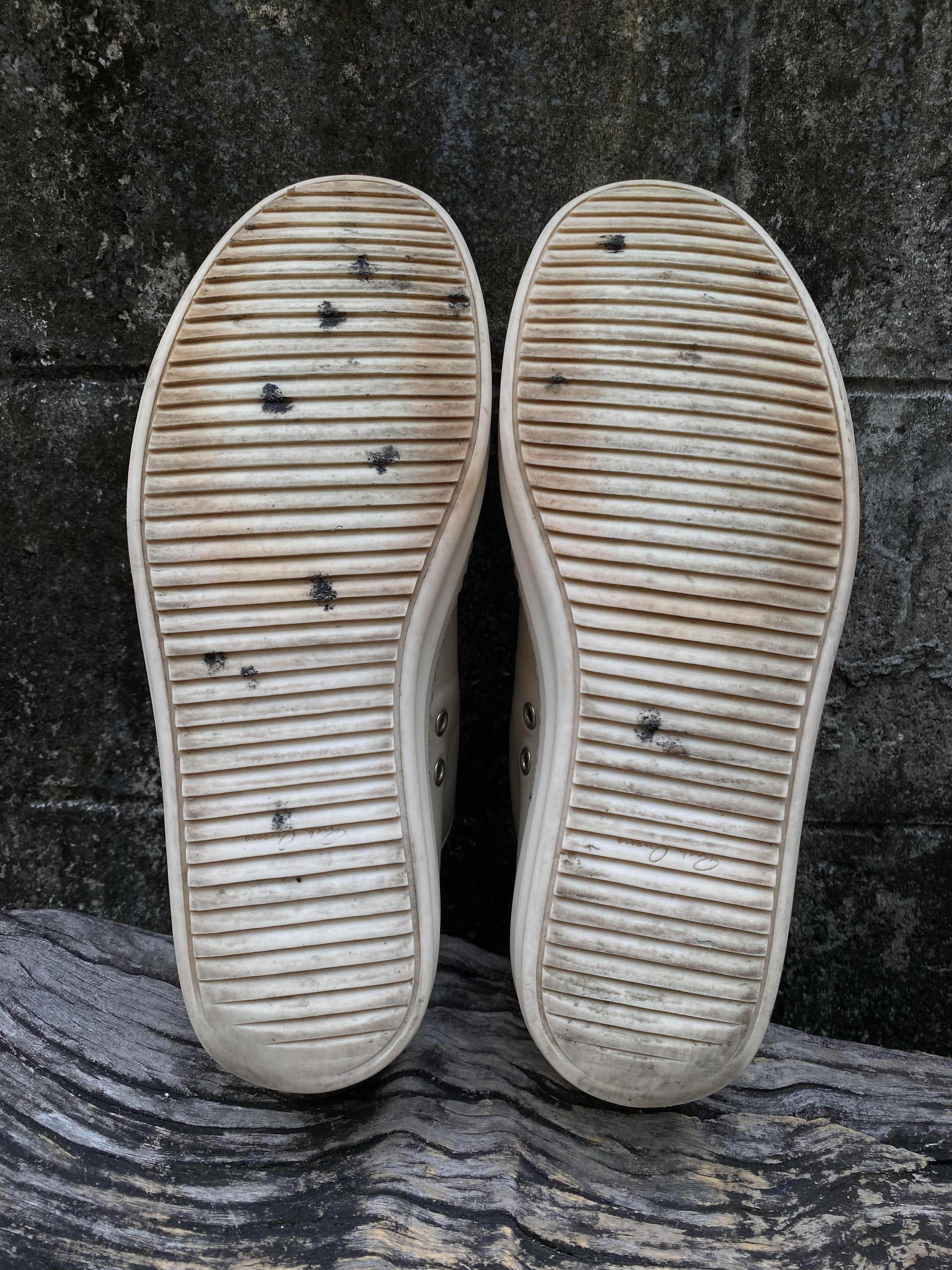 Rick Owens Rick Owens Milk Leather Low Ramones Sneakers Size US 10 / EU 43 - 10 Thumbnail