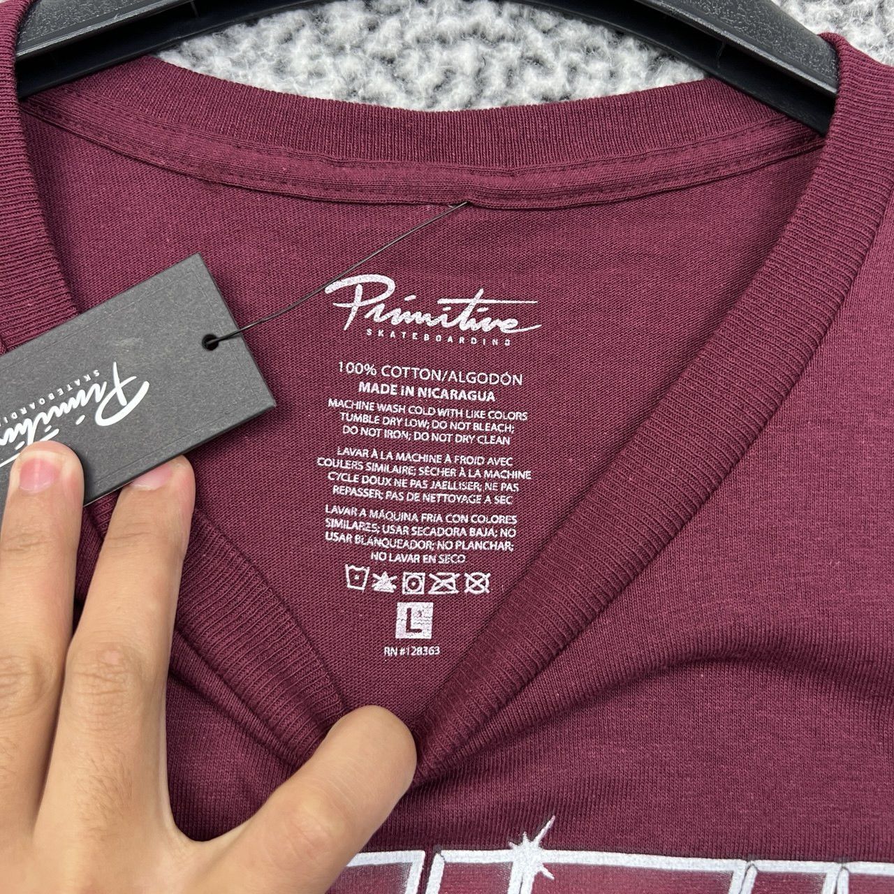 Primitive Primitive Skateboarding Shirt Men Large Red New L Size US L / EU 52-54 / 3 - 4 Thumbnail