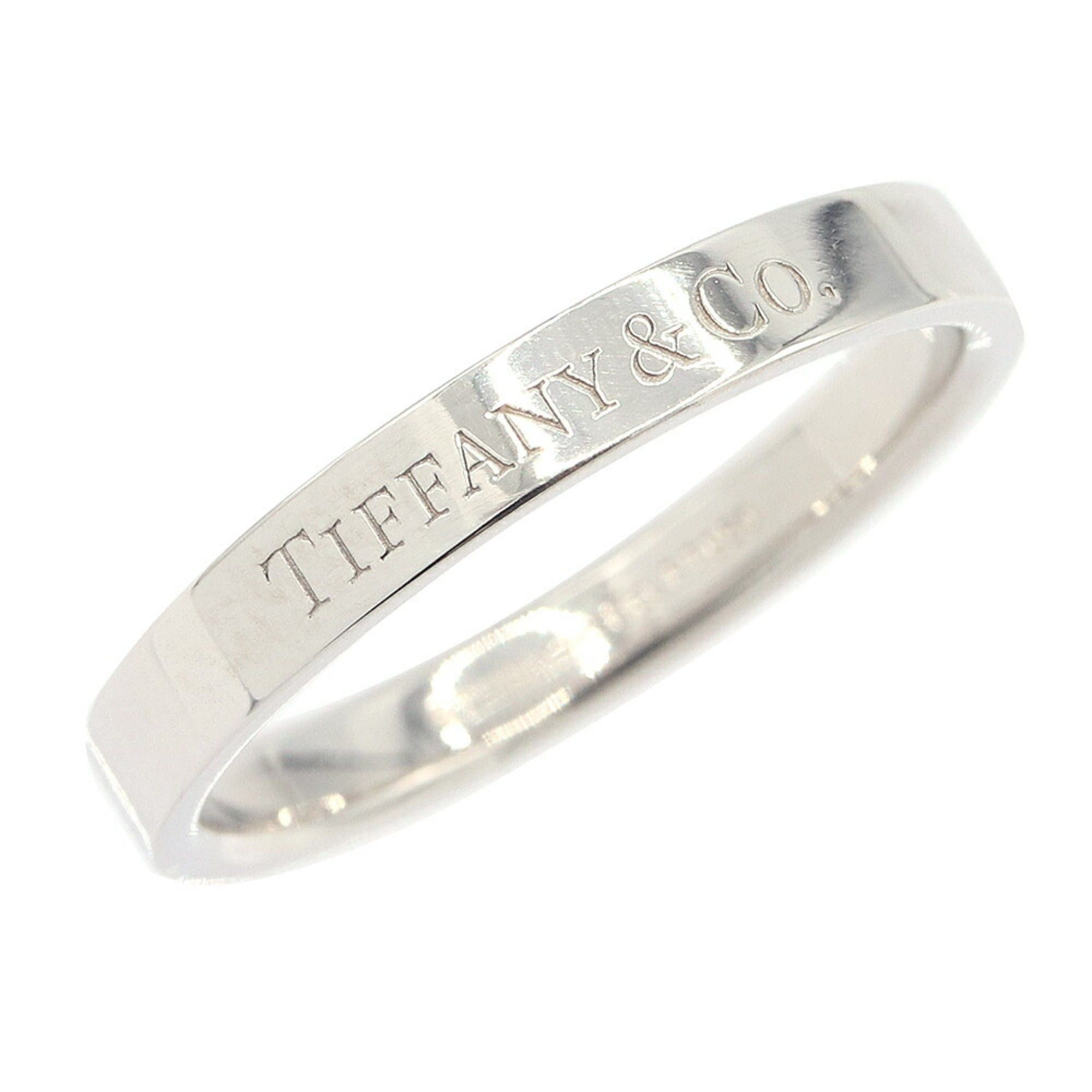 Tiffany & Co. Tiffany & Co. Ring Band PT950 1 US8.5-9 Flat Wedding Size ONE SIZE - 1 Thumbnail