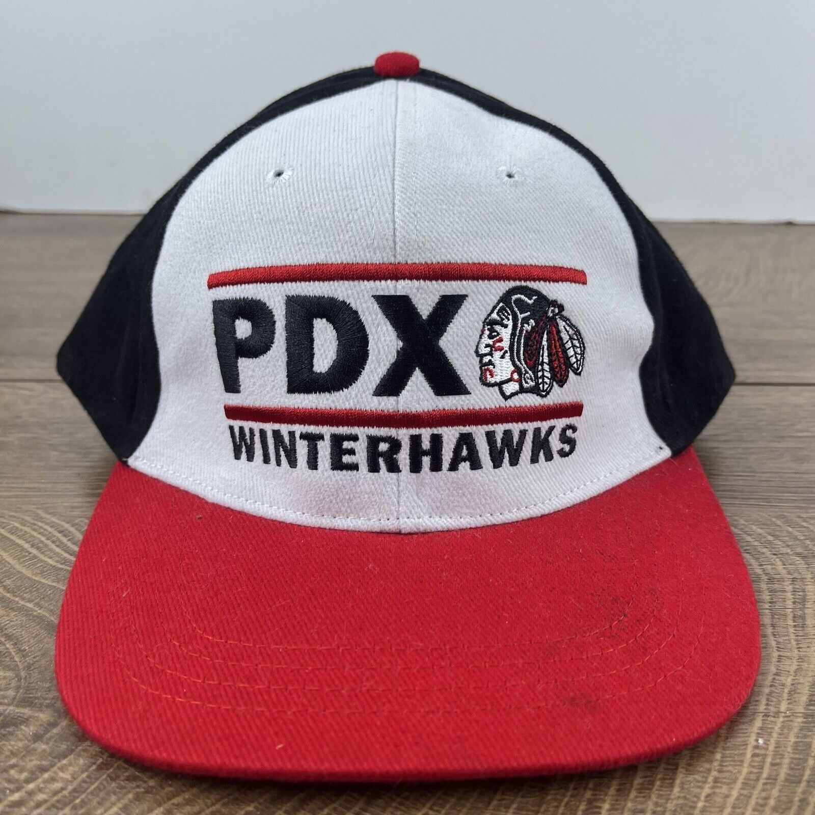 Other PDX Winterhawks Hat Portland Snapback White Cap Adjustable W Size ONE SIZE - 3 Thumbnail