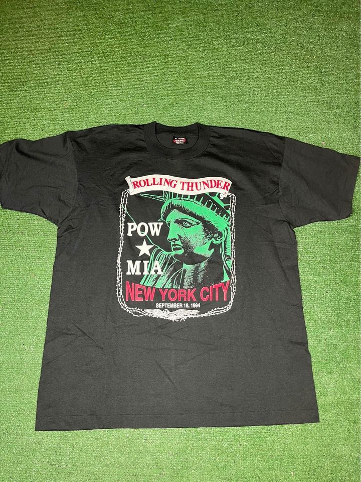 Other Vintage Rolling Thunder T-shirt Size XL Size US XL / EU 56 / 4 - 1 Thumbnail