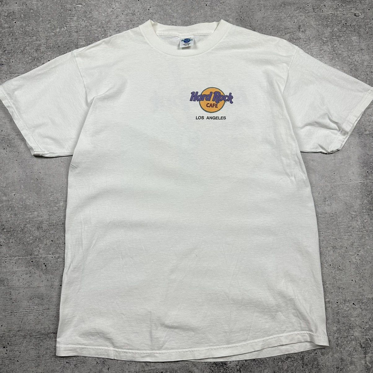 Hard Rock Cafe Vintage Hard Rock Cafe Los Angeles T-shirt White Men’s Size US XL / EU 56 / 4 - 2 Thumbnail