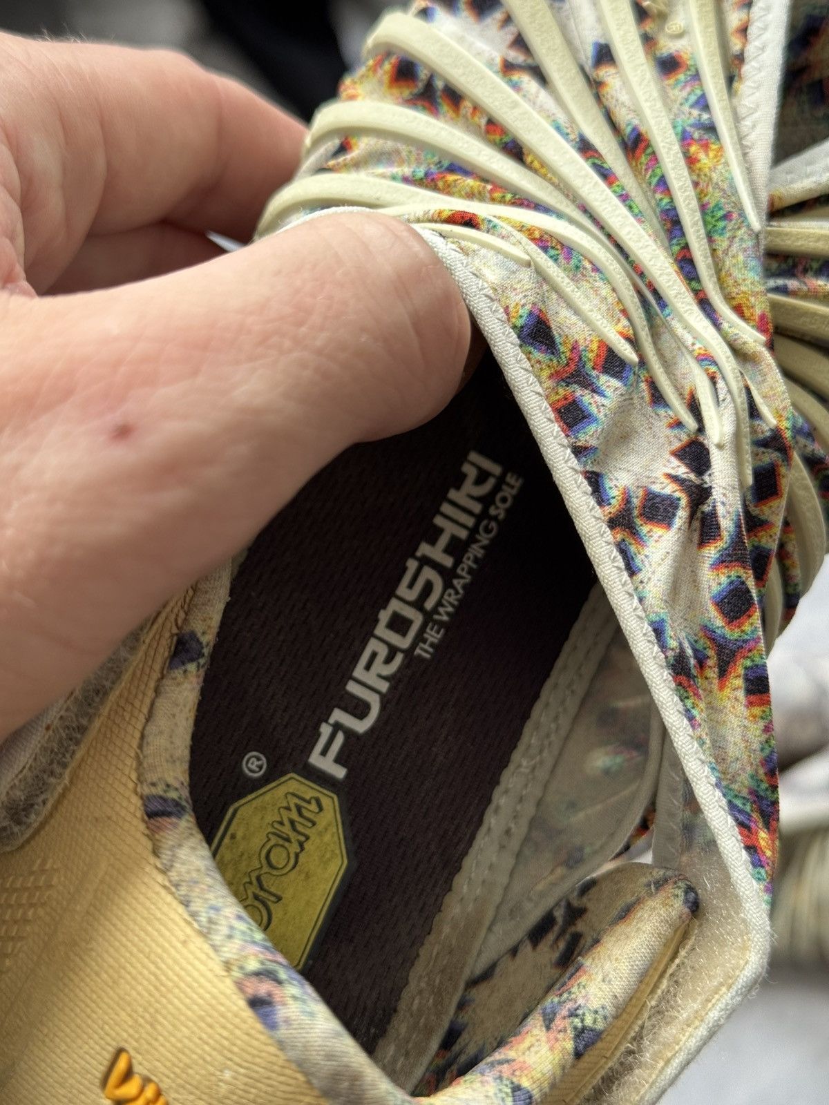 Japanese Brand × Vibram Vibram Japanese style FUROSHIKI Y2K size US 7-7.5 Size US 7 / IT 37 - 9 Thumbnail
