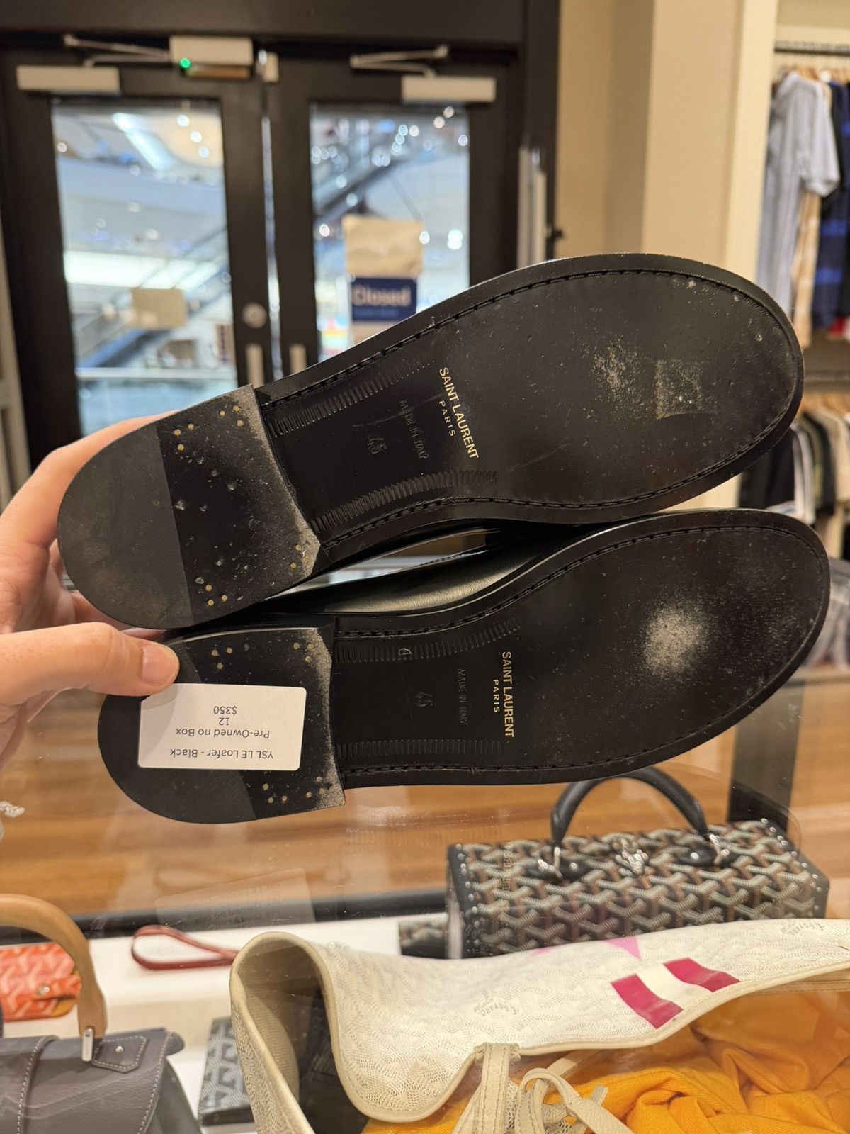 Saint Laurent Paris Saint Laurent LE Leather Loafer Size US 12 / EU 45 - 7 Thumbnail
