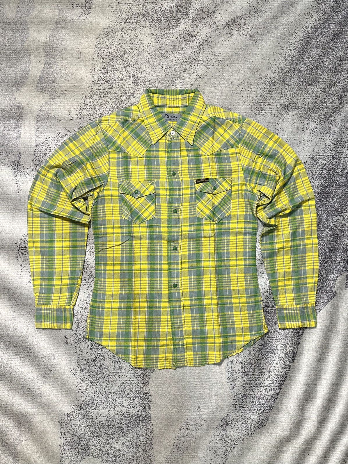 If Six Was Nine Hysteric Glamour Flanel Shirt Pocket Yellow Size US S / EU 44-46 / 1 - 1 Thumbnail