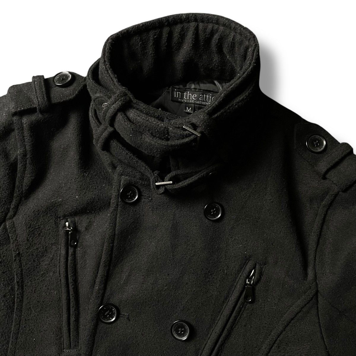If Six Was Nine 🇯🇵 IN THE ATTIC PUNK GOTHIC WOOL JACKET Size US M / EU 48-50 / 2 - 5 Thumbnail