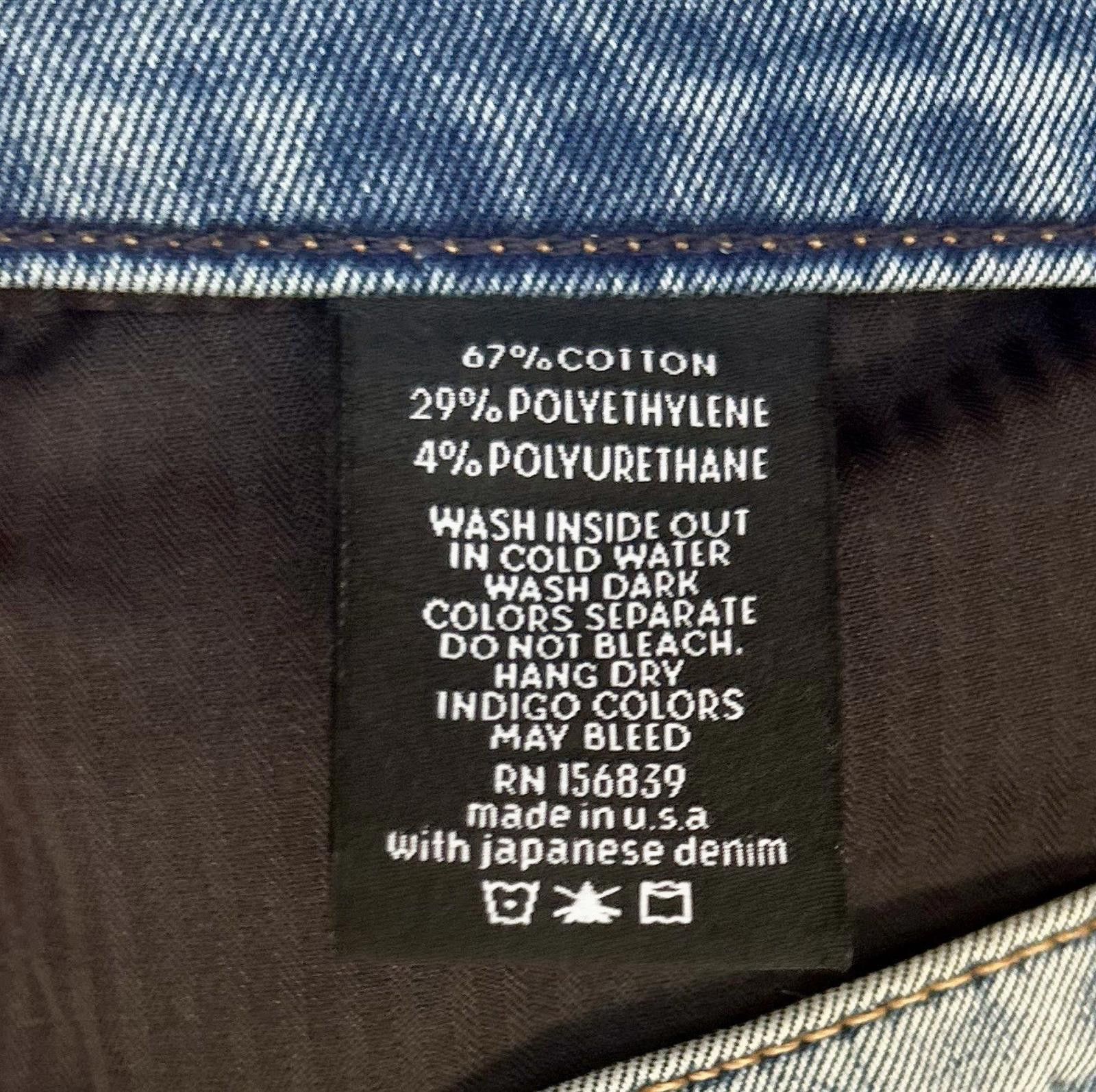 MONFRERE Monfrere Men Jeans 32 blue Light Wash, USA made, Japan denim Size US 32 / EU 48 - 5 Thumbnail