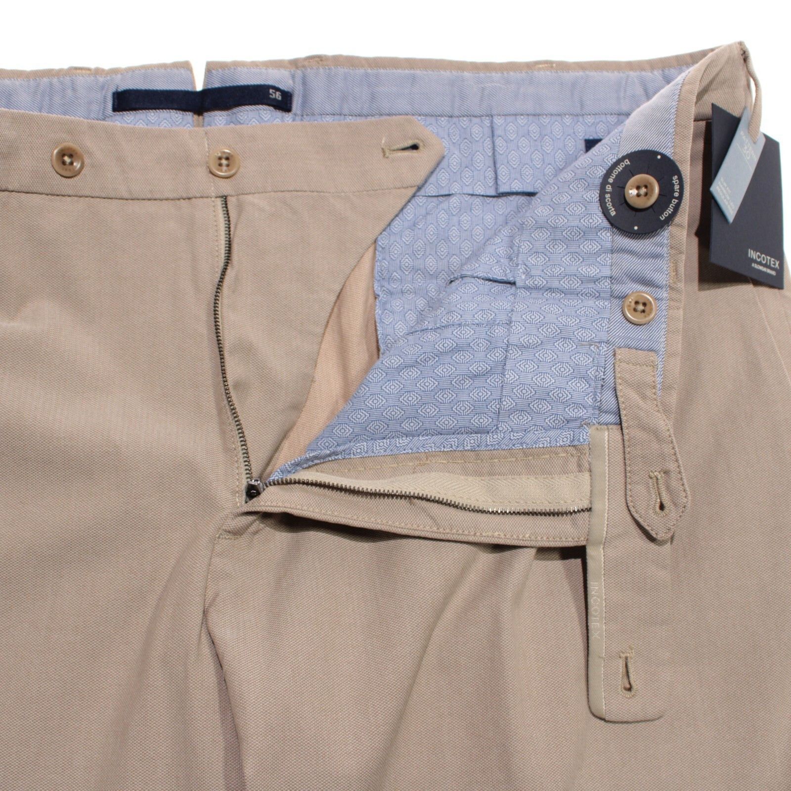 Incotex INCOTEX New with tags Chino Size 40 US In Beige Size US 40 / EU 56 - 3 Thumbnail
