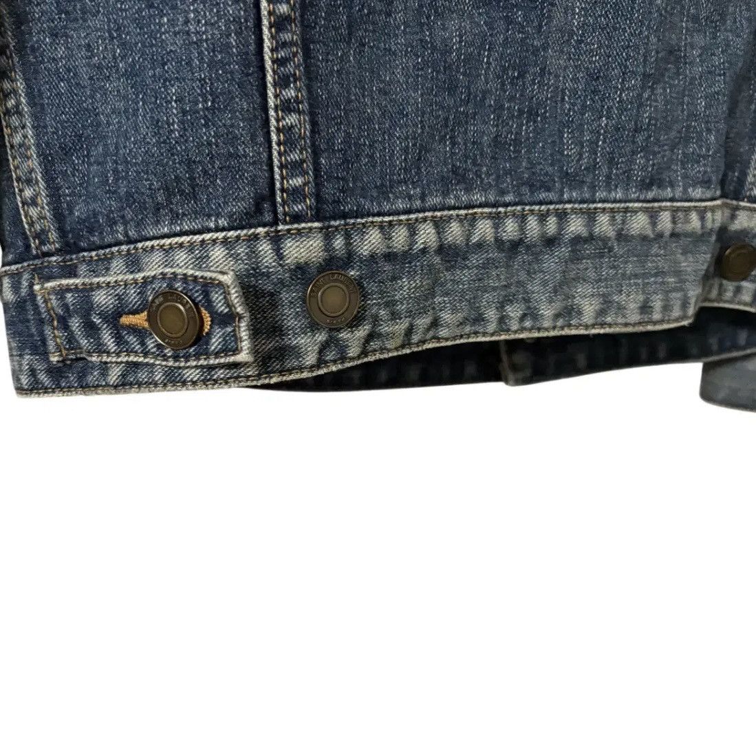 Saint Laurent Paris Saint Laurent Hedi Slimane SS16 Sweet Dreams Denim Jacket Size US L / EU 52-54 / 3 - 6 Thumbnail