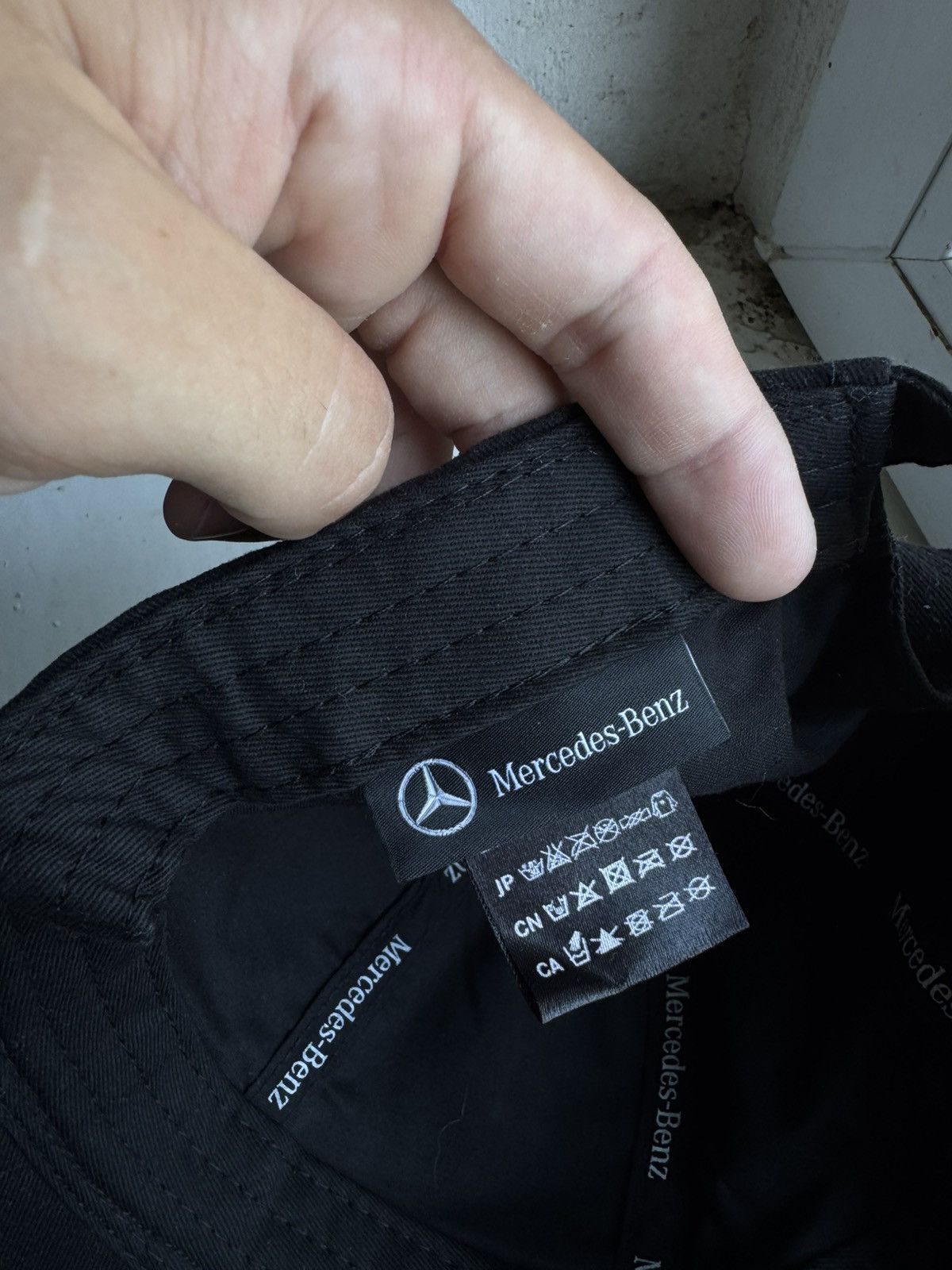 Mercedes-Benz Mercedes Benz vintage Racing Cap Black Rare Size ONE SIZE - 8 Thumbnail