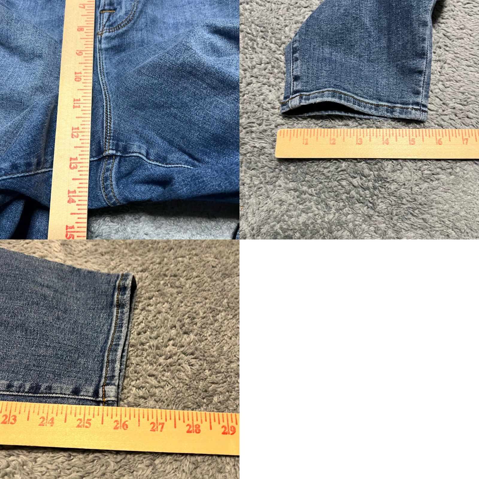 Good American VINTAGE Good American Jeans Womens 18 (36x26) Good Legs Skinny Distressed Cropped Ladies Womens Jeans Skinny Distressed Cropped 18 Blue Modern Size 40" / US 18 - 8 Thumbnail