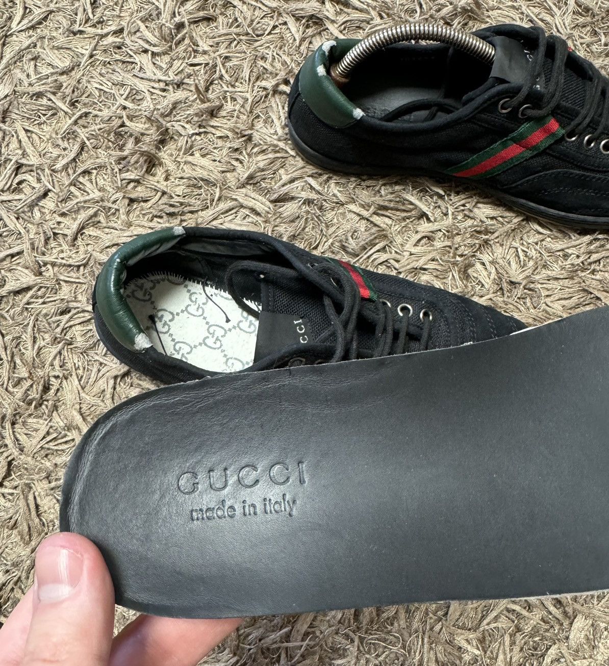 Gucci Gucci GG low top sneakers shoes trainers monogram 41.5/52 Size US 7.5 / EU 40-41 - 13 Thumbnail