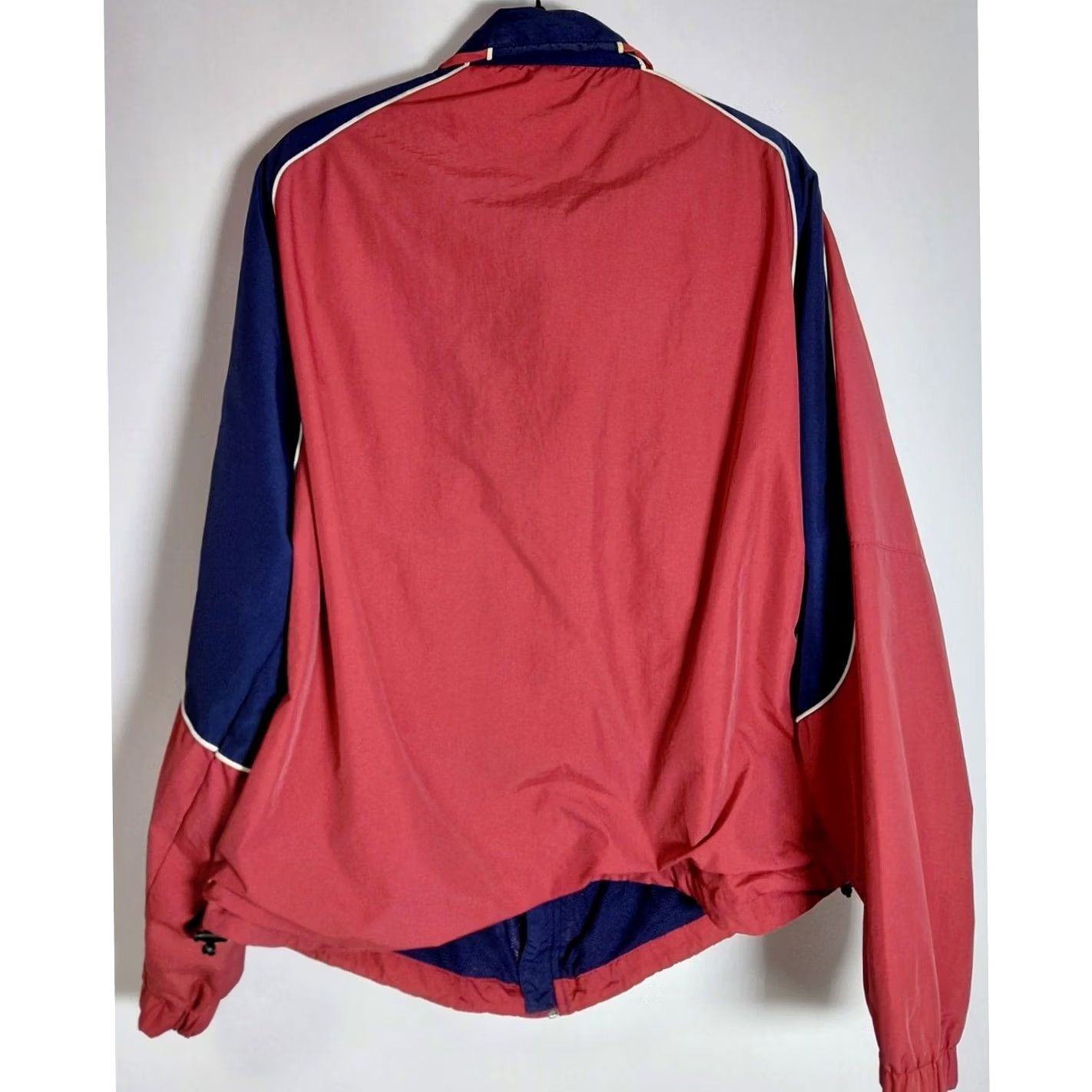 Vintage Majestic Jacket Men Size L Red Blue Nylon Long Sleeve Lining Size US L / EU 52-54 / 3 - 2 Thumbnail
