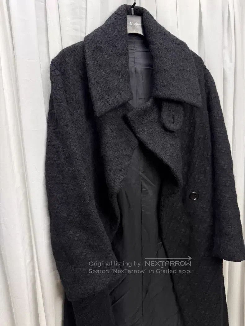 Yohji Yamamoto Yohji Yamamoto Main Line Coarse Wool Coat Size US M / EU 48-50 / 2 - 2 Thumbnail