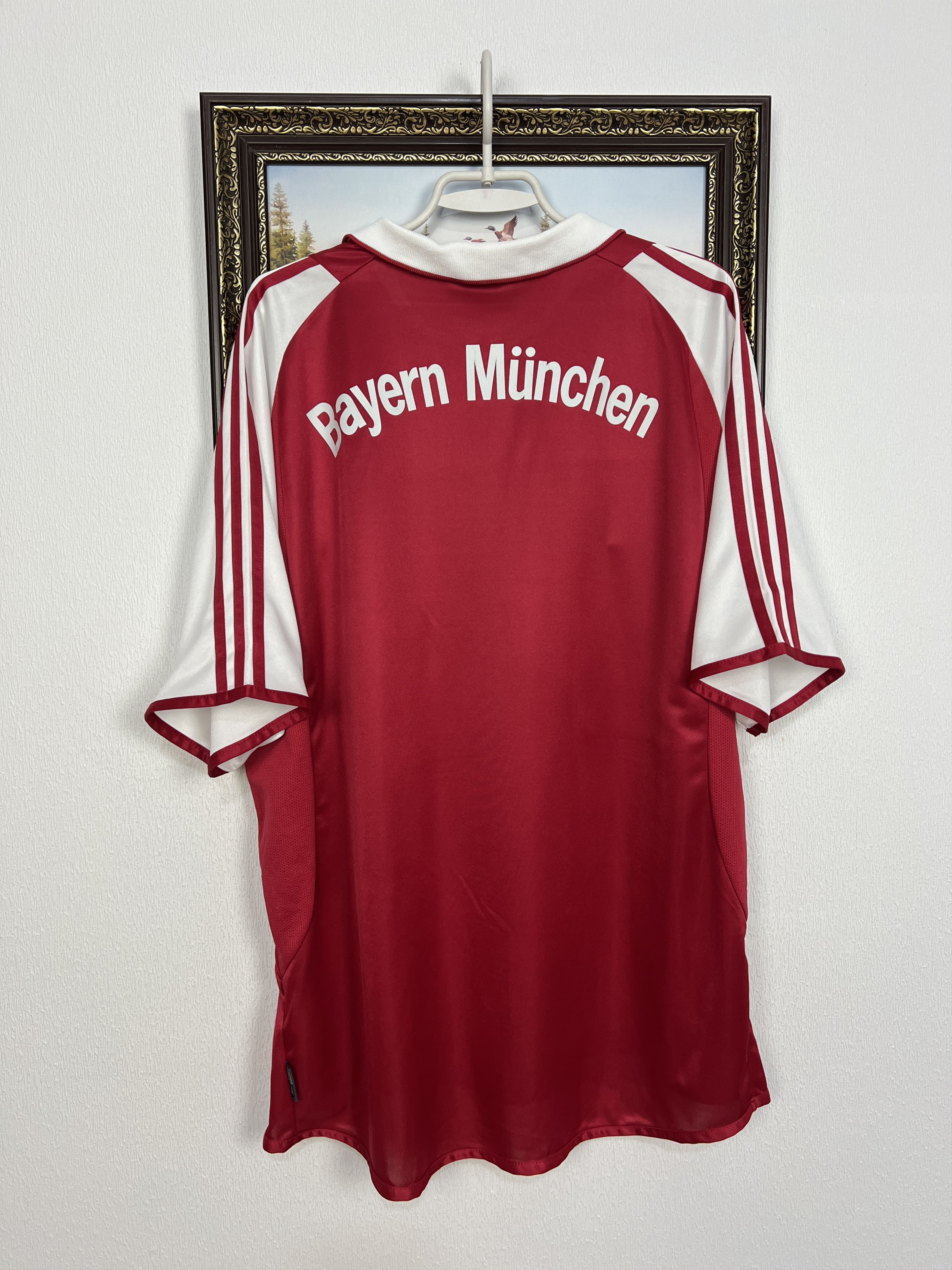Adidas Bayern Munich Home football shirt 2003 Soccer Jersey Trikot Size US XL / EU 56 / 4 - 8 Thumbnail