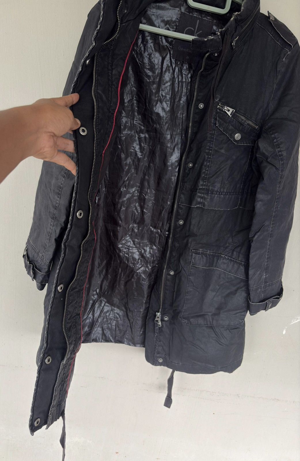 Calvin Klein Vtg Calvin Klein Jeans Parka Jacket 4 Pocket Design Size US M / EU 48-50 / 2 - 4 Thumbnail