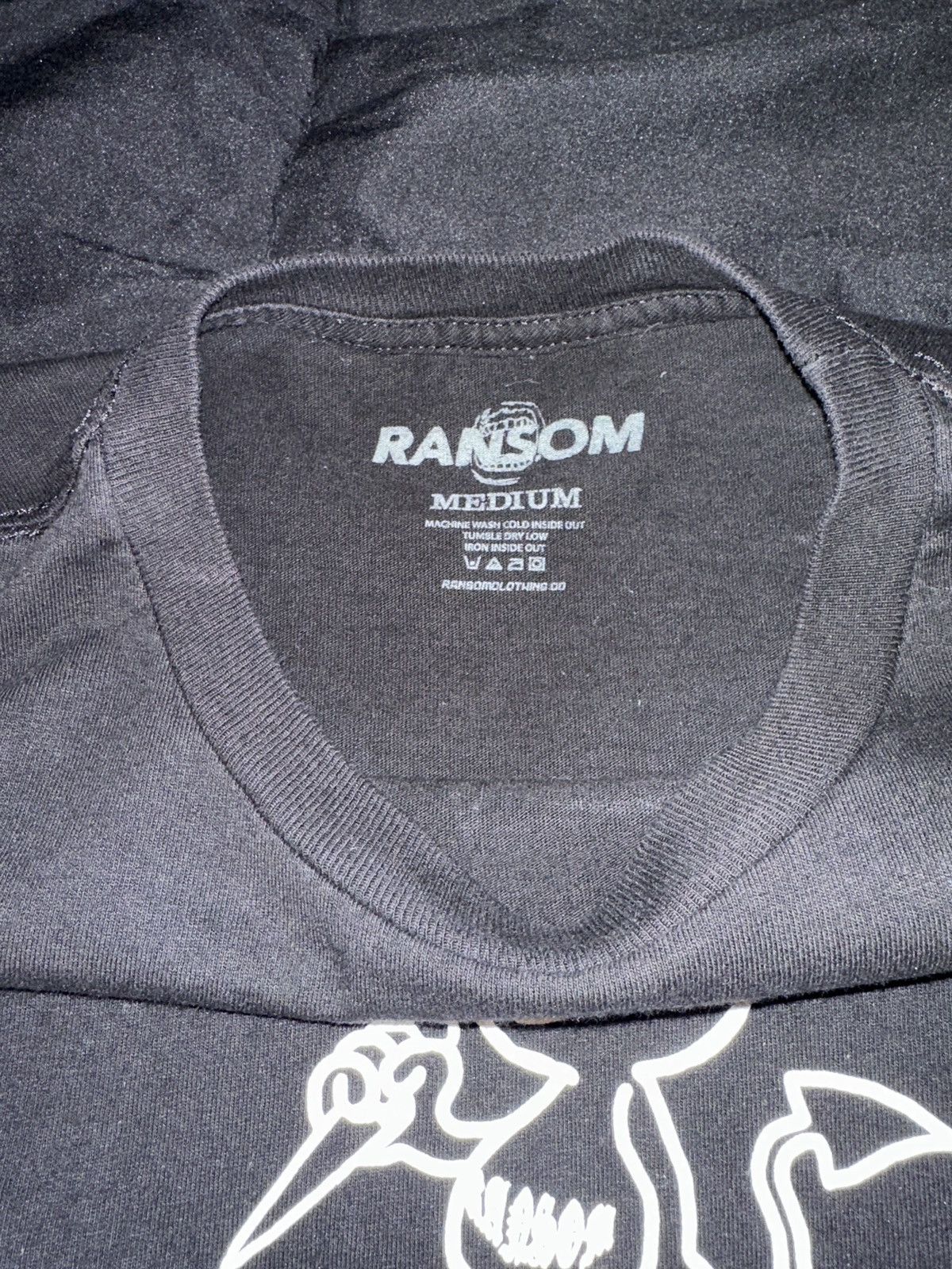 Ransom Clothing Ransom: Devil Logo (Black / White) Size US M / EU 48-50 / 2 - 3 Thumbnail