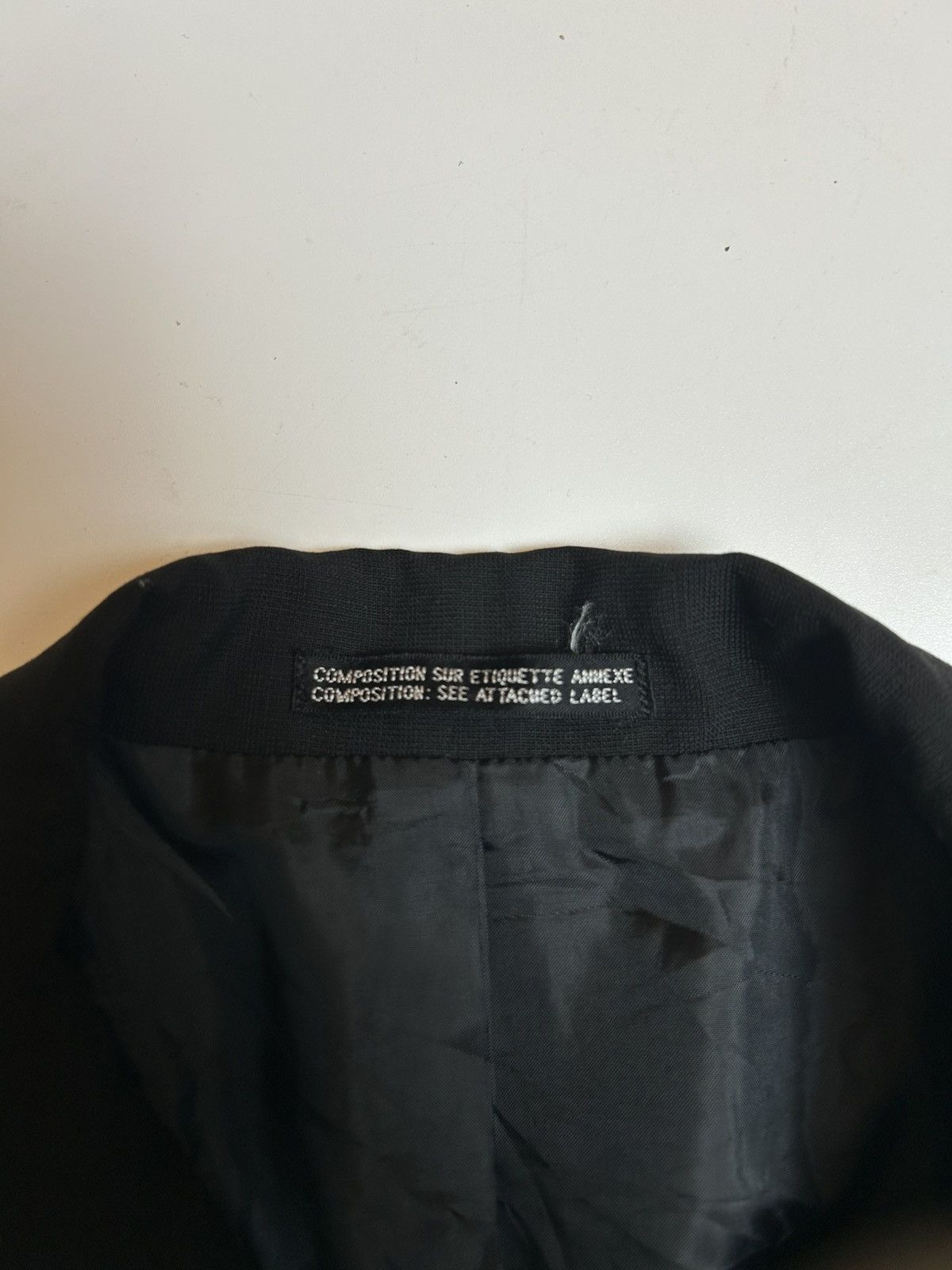 Designer × Japanese Brand × Yohji Yamamoto INED YOHJI YAMAMOTO SINGLE BREAST BLAZER Size XS / US 0-2 / IT 36-38 - 9 Thumbnail