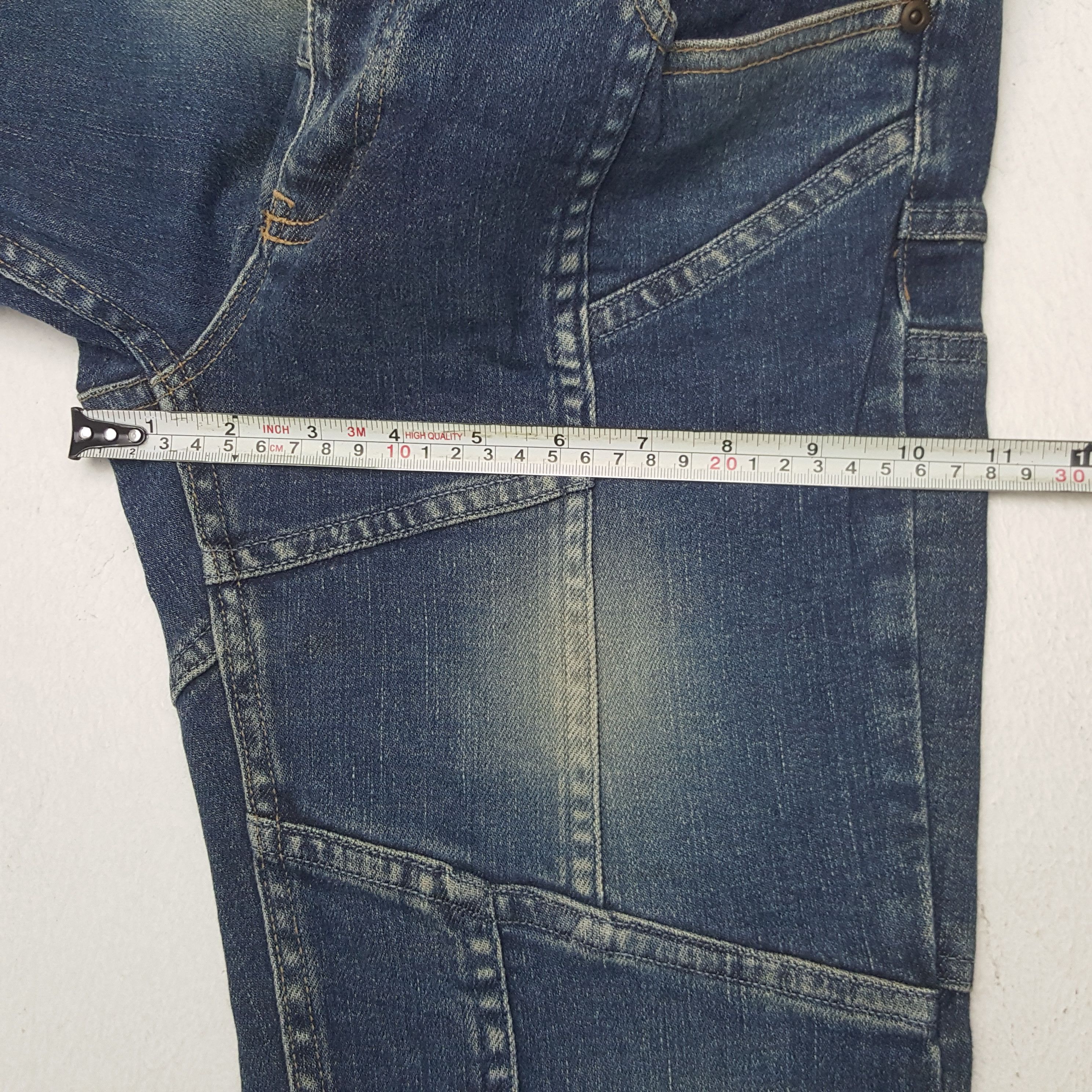 Hysteric Glamour × Vintage Vintage Hysteric Glamour Patch Style Custom Logo Jeans Size 30" / US 8 / IT 44 - 9 Thumbnail