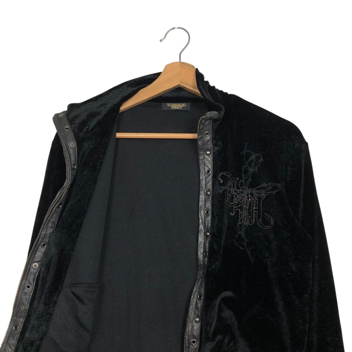 Tornado Mart 🔥BONDAGE PARACHUTE BIKER JACKET TORNADO MART PUNK DESIGN Size US S / EU 44-46 / 1 - 14 Thumbnail