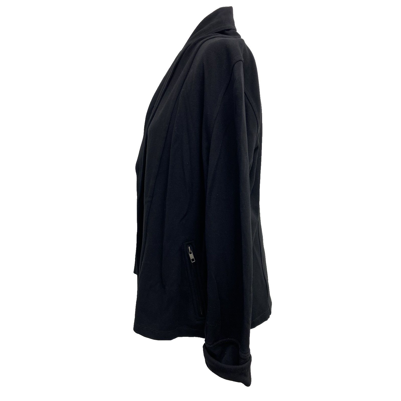 Eileen Fisher Eileen Fisher Women Open Front Jacket Black Size S A000695 Size S / US 4 / IT 40 - 7 Thumbnail