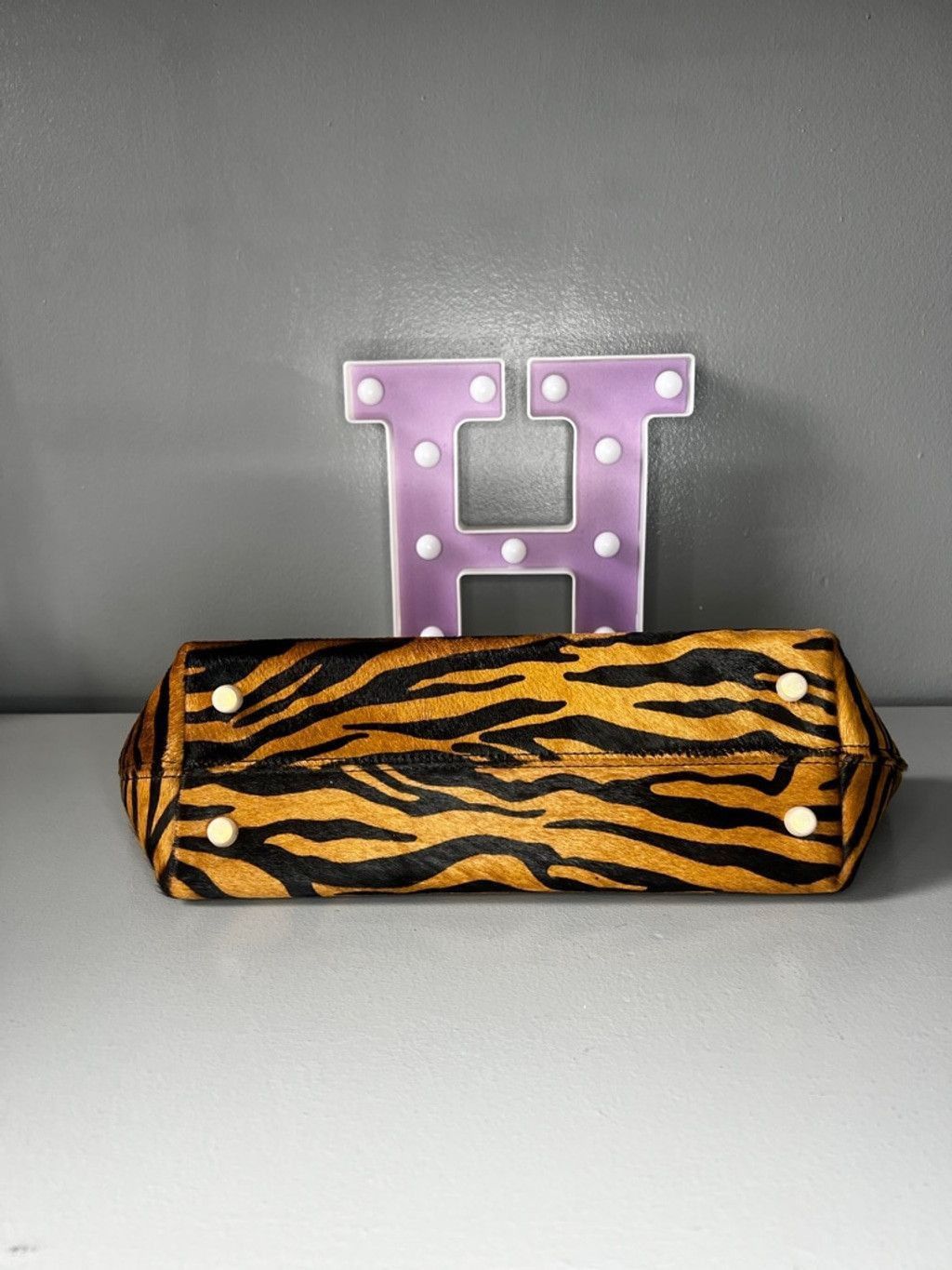 Brandon Blackwood Victoria Clutch Brown Zebra, Women's — image 4 of 4