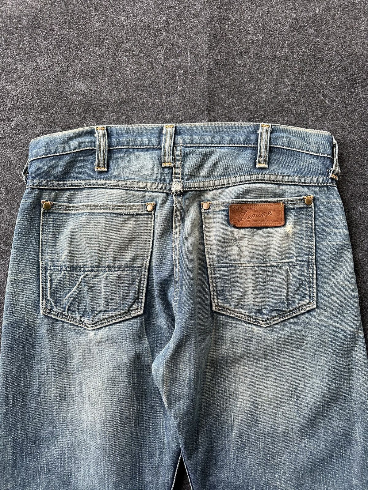 Denime Sale 🔥 Vintage Denime Japan Custom Made 90s Denim D240 Size US 32 / EU 48 - 5 Thumbnail