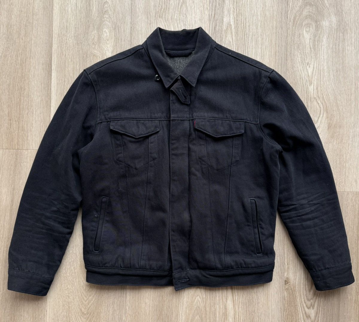 Levi's Vintage Clothing Vintage Levis Navy Blue Work Jacket Size US M / EU 48-50 / 2 - 1 Thumbnail