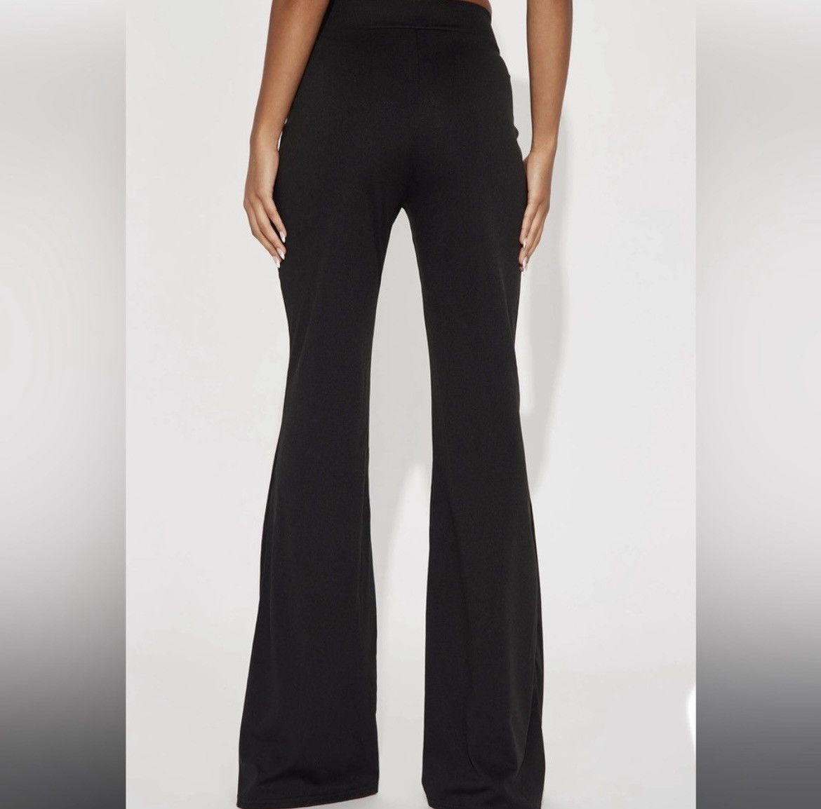 Fashion Nova Black pants Size 31" - 3 Thumbnail